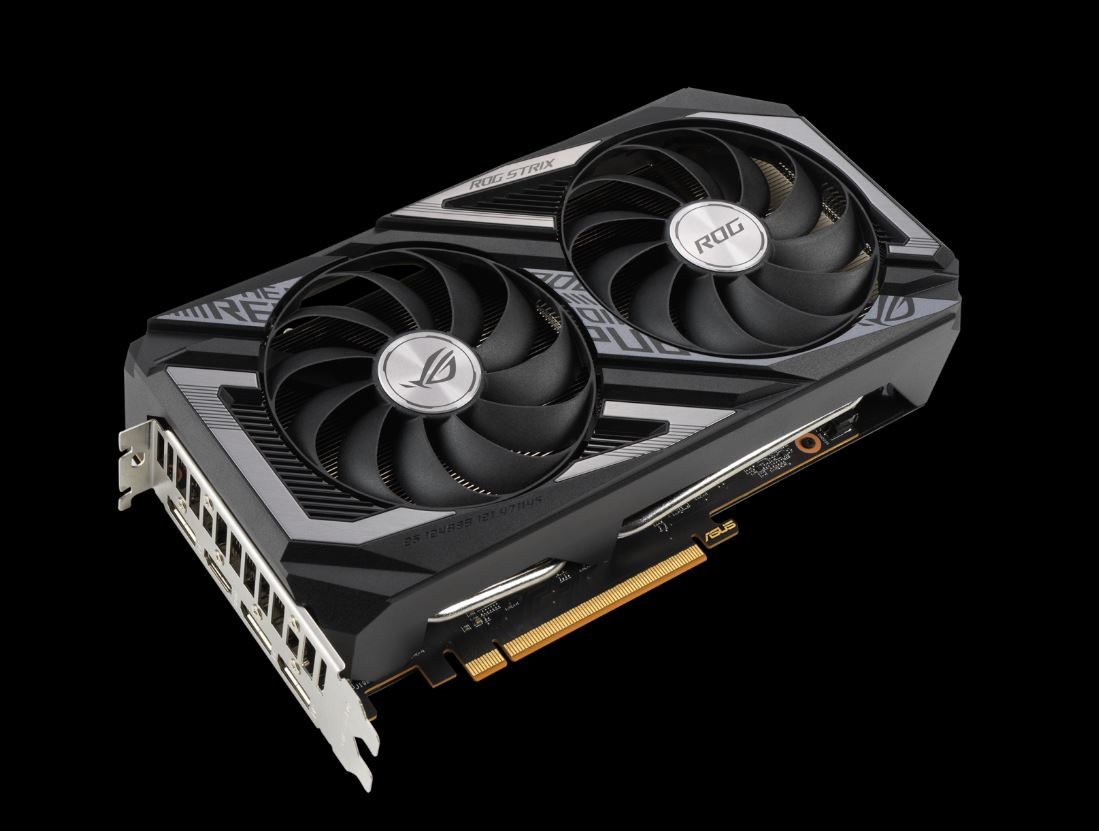 Asus Strix AMD Radeon RX 6600XT 8GB GPU Cash Only - photo 3