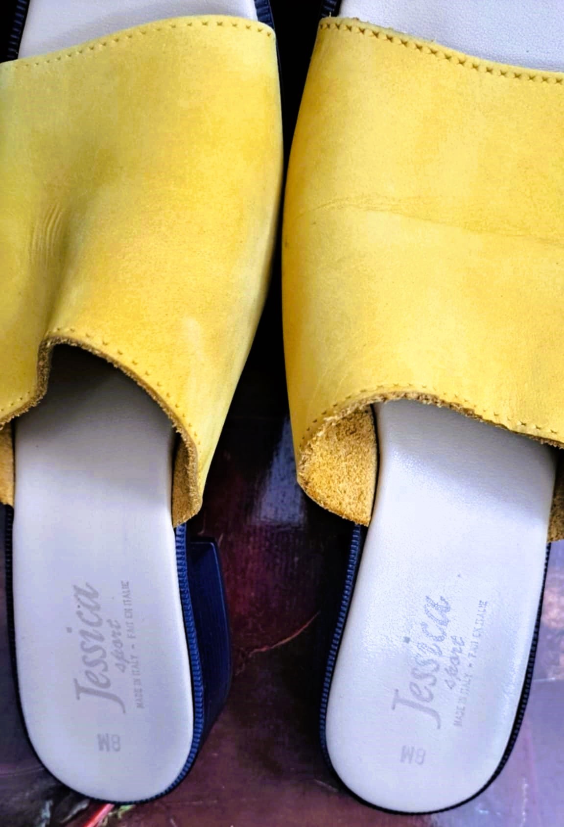 Vintage Jessica Sport Genuine Leather Sandals Made in Italy - photo 3