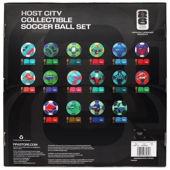 FIFA World Cup 16-piece Host City Mini Ball Set - photo 3