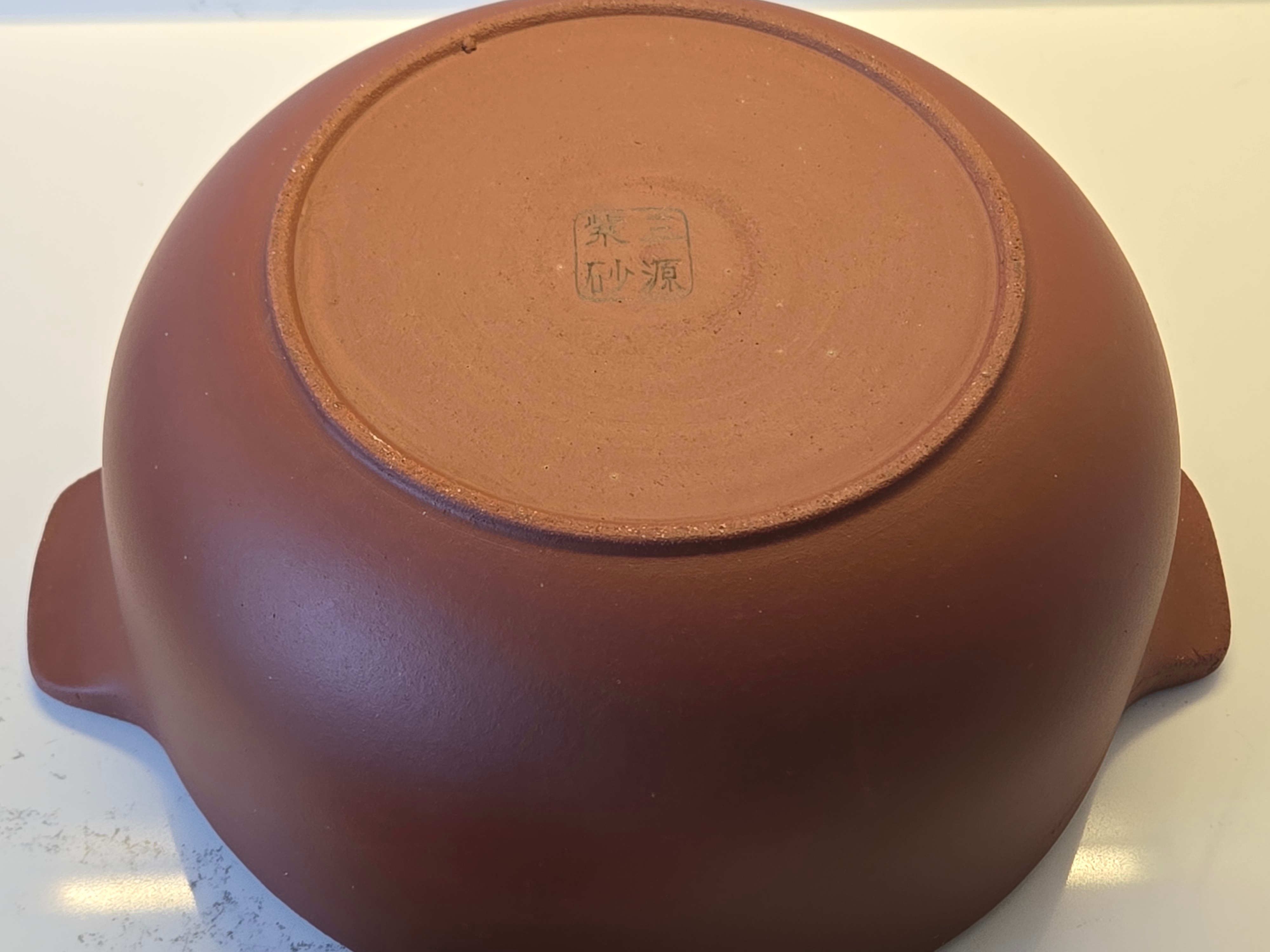 Chinese Stew Clay 4L Pot with Lid (Natural Zisha Clay) - photo 2