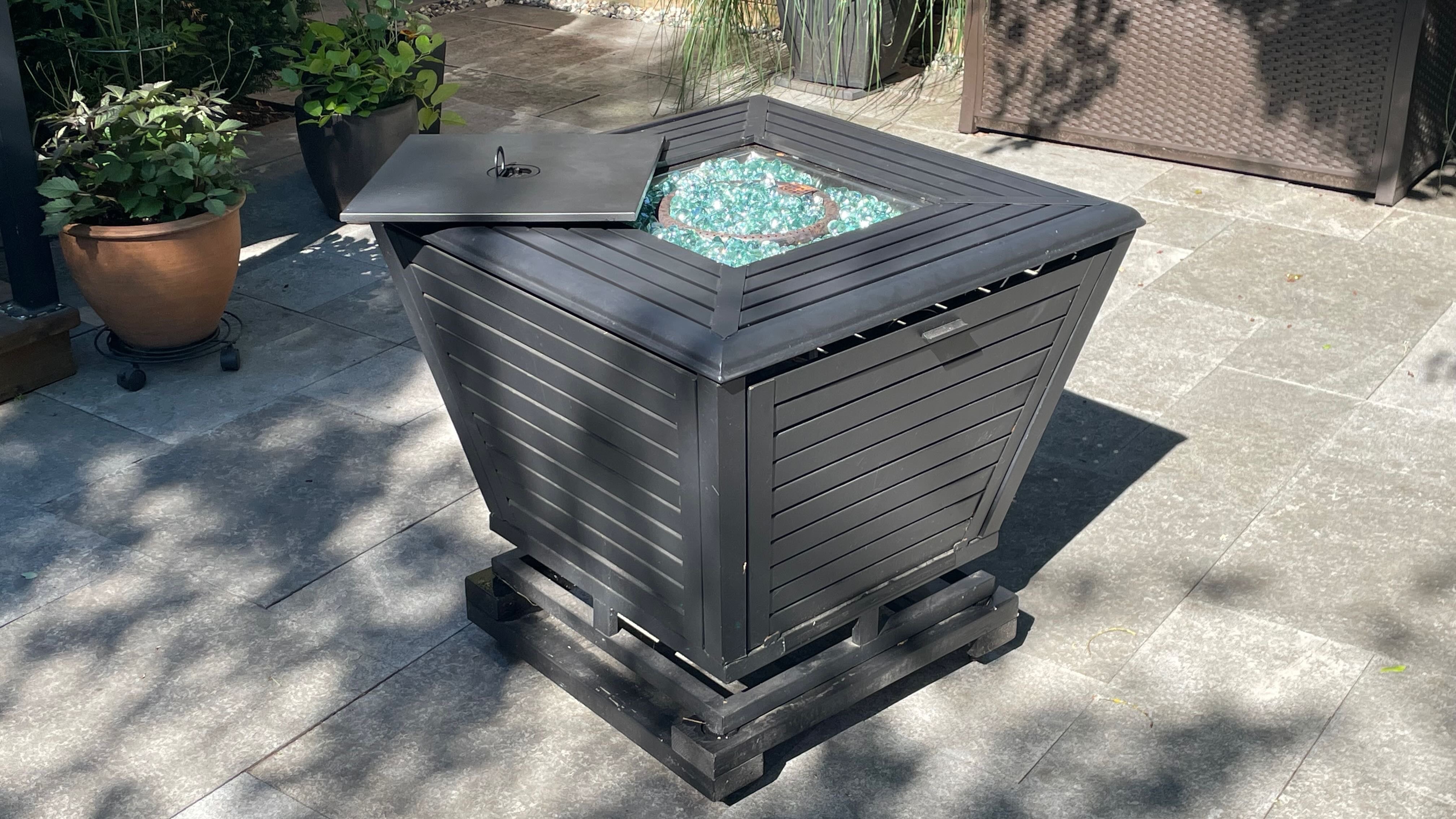 Gas Fire Pit **HARDLY USED** - photo 2