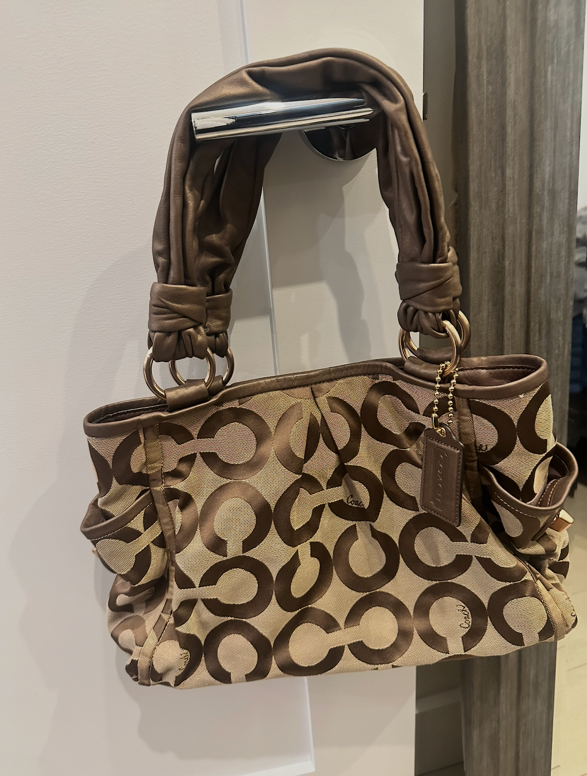 Authentic Coach Signature Tote Bag - photo 2