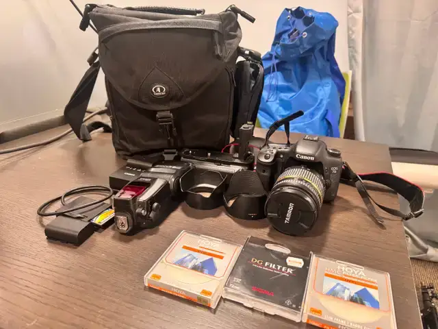 Canon EOS 7D Camera Bundle with Tamron Lens and Accessories