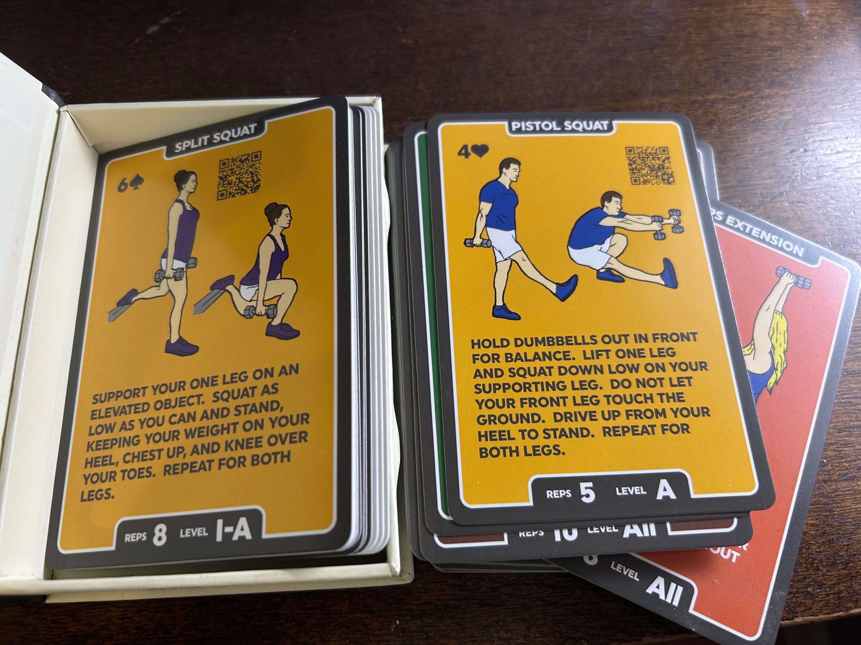52 Card Set of Dumbell Exercises - photo 4