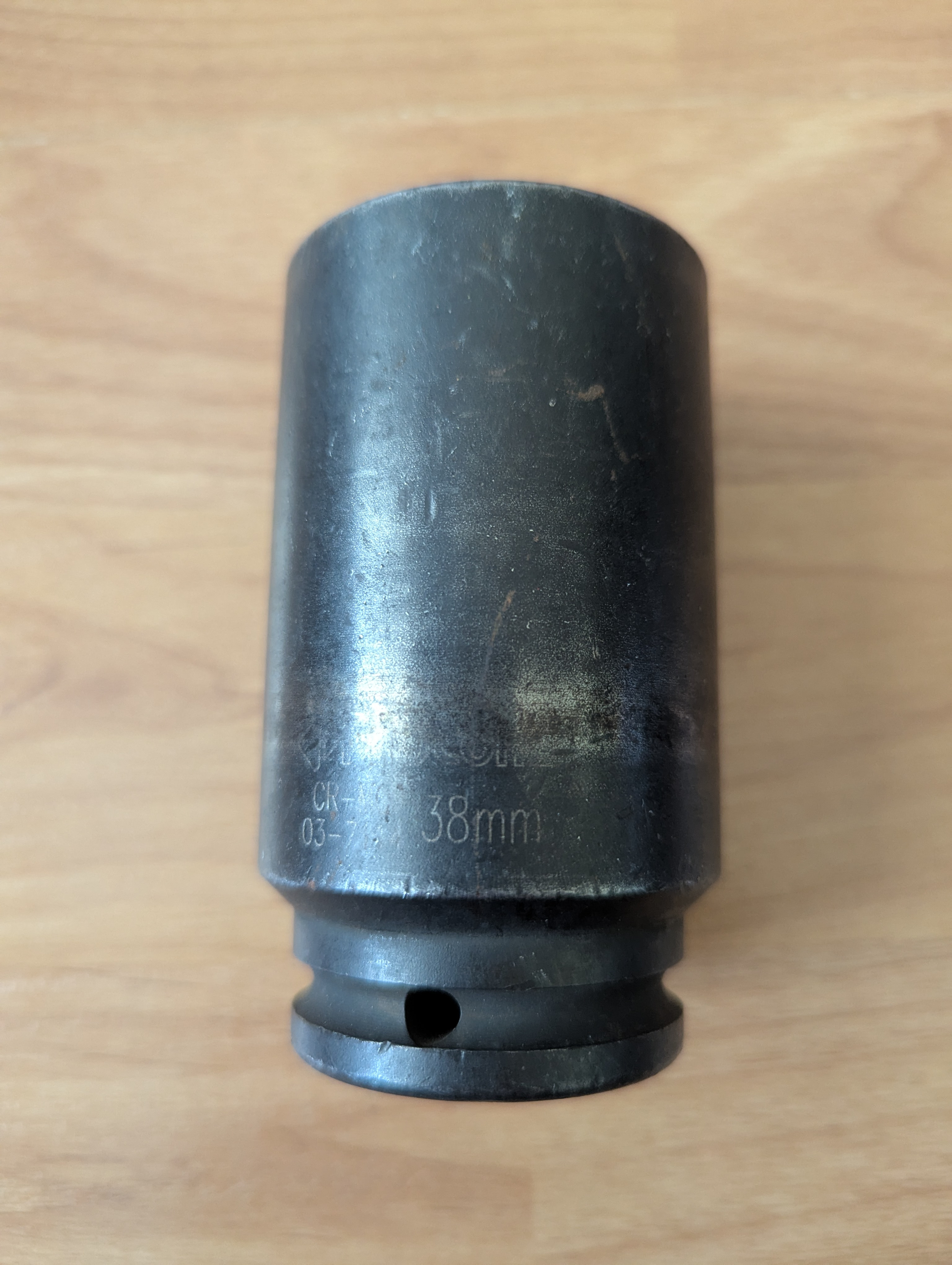 Sockets 1/2 drive 38mm Deep Socket