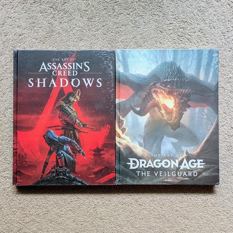 Video Game Art Books Assassins Creed Shadows/Dragon Age