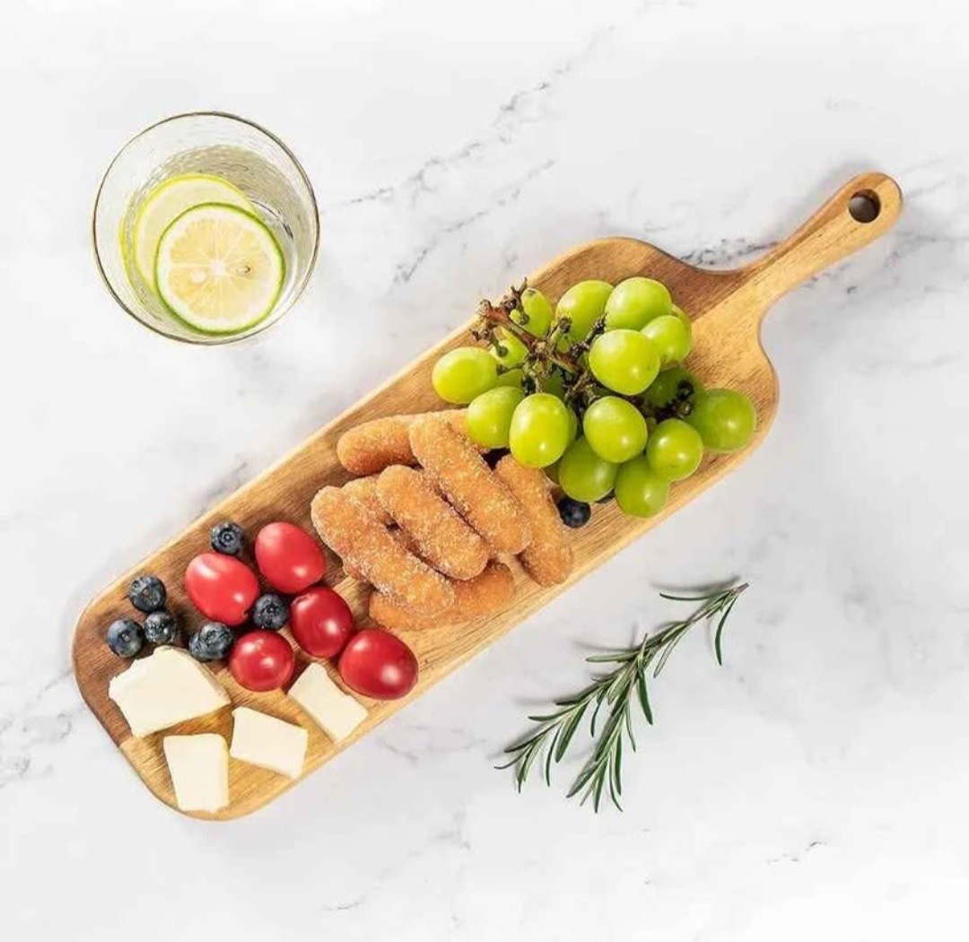 JF James Wood Cutting Board with Handle - photo 2