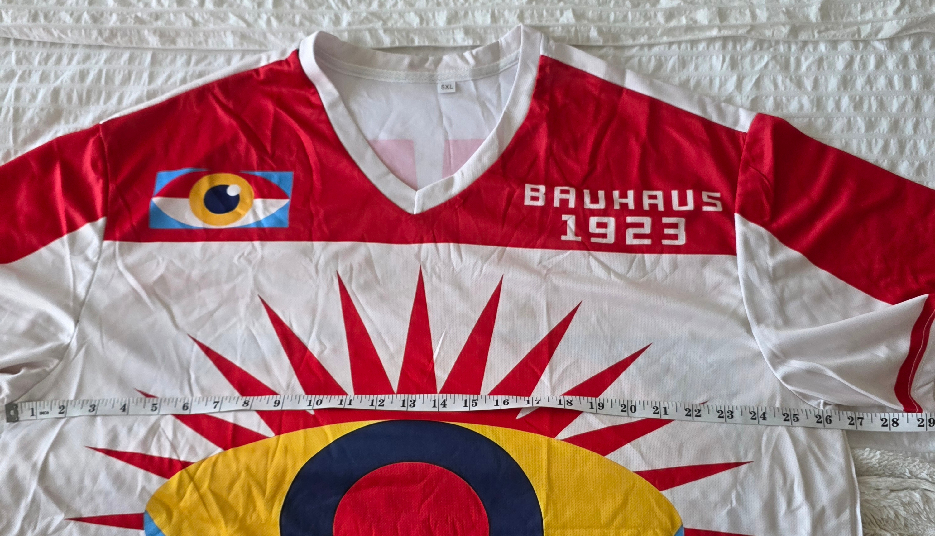 "BAUHAUS"-"School of Arts/Crafts Oversized Mesh Jersey-Unisex - photo 5