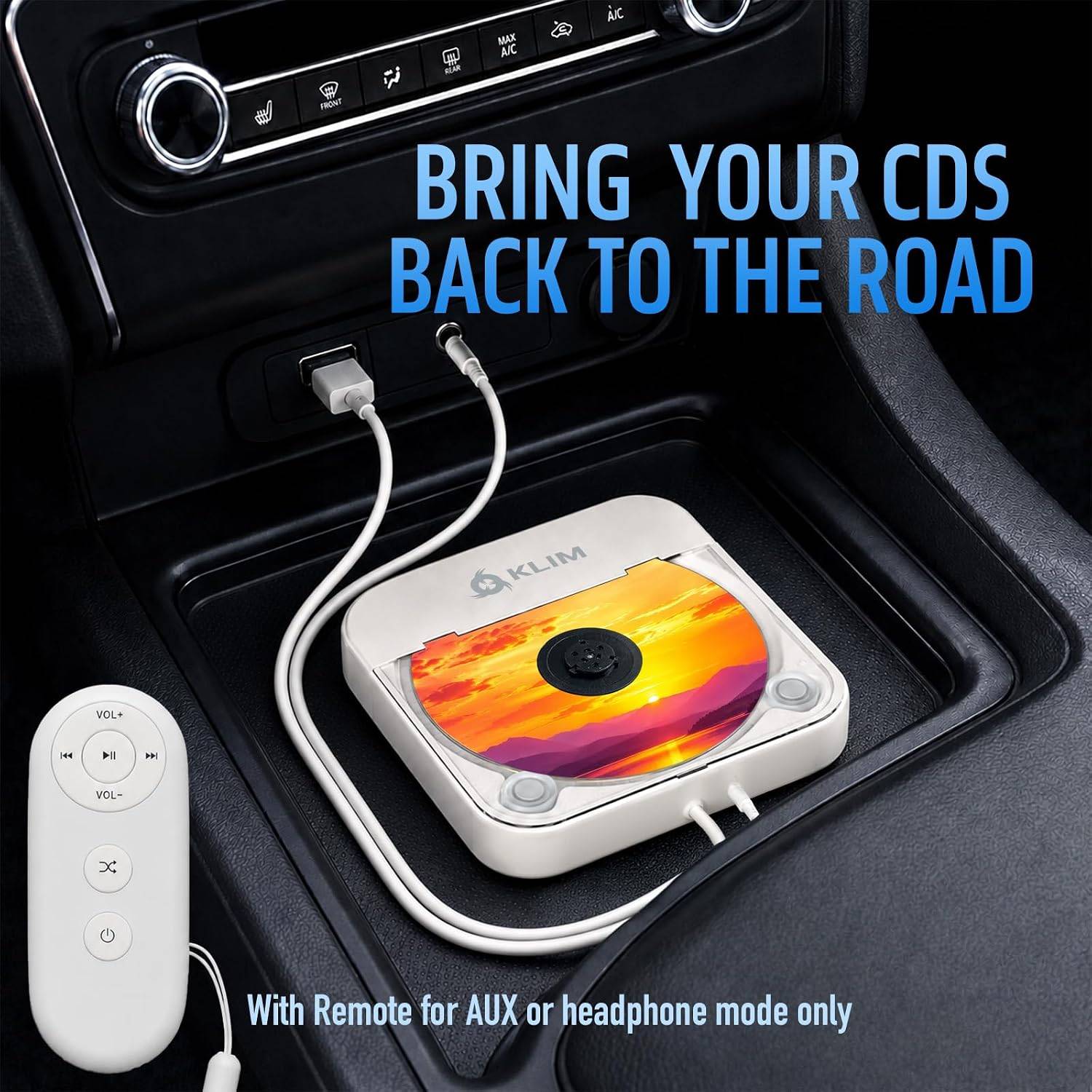 CD Player for Car – Portable USB - photo 3
