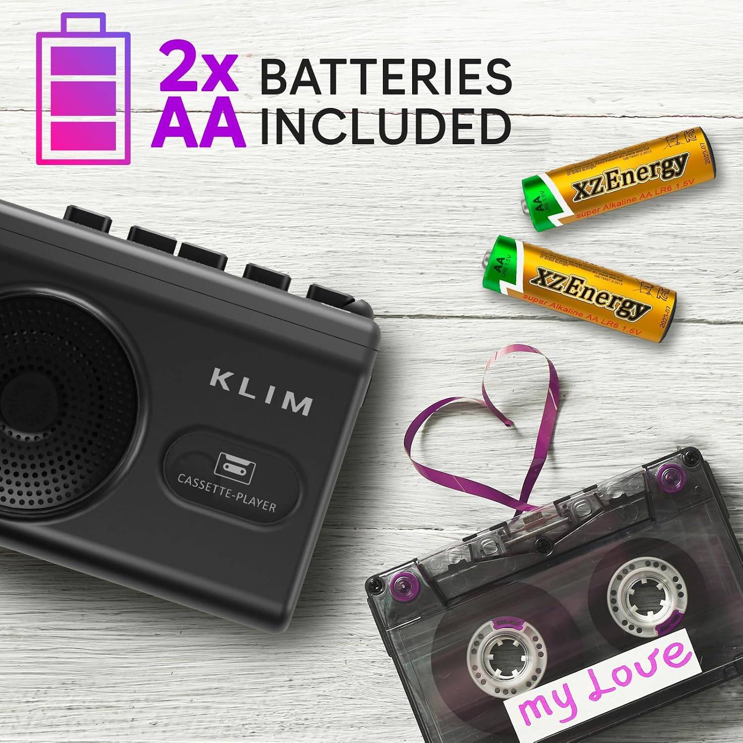 Portable – Cassette Tape Player & Tape Recorder - photo 5