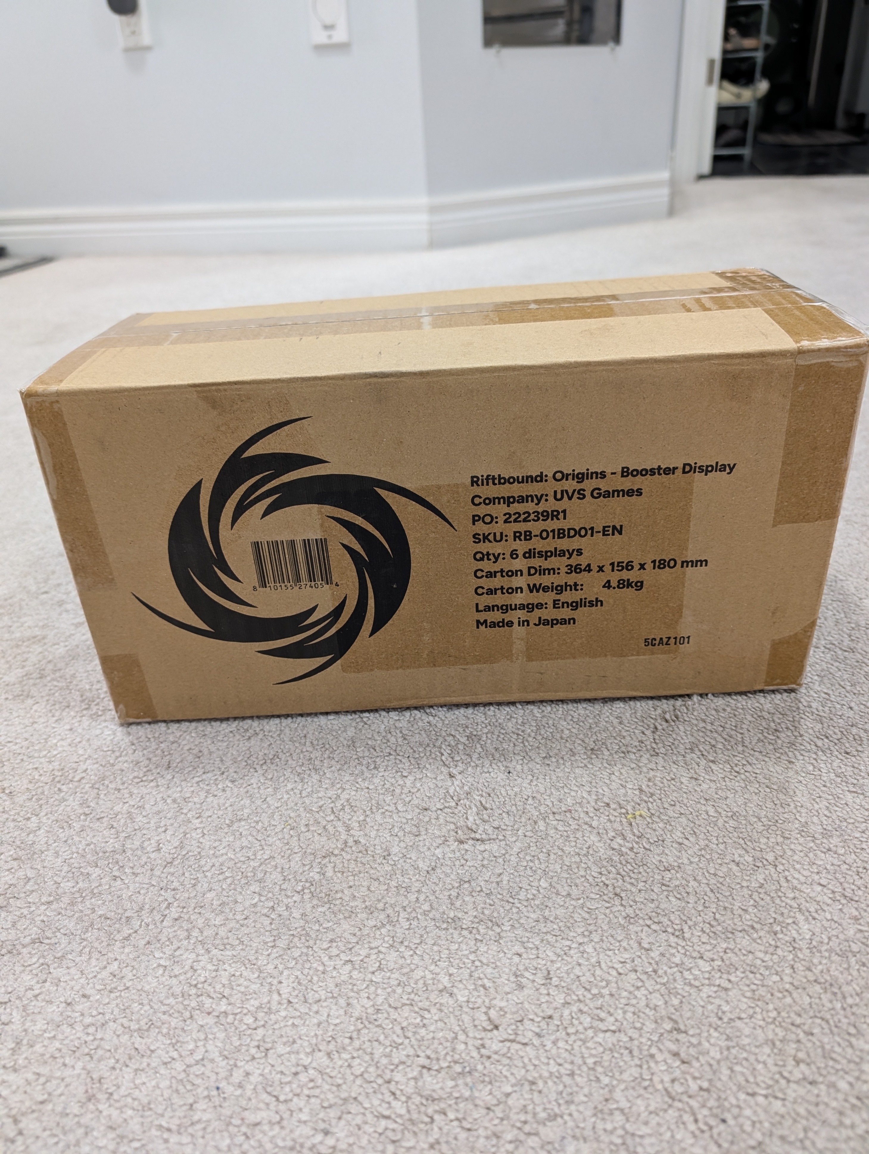 Riftbound Origins TCG BOOSTER CASE Factory Sealed