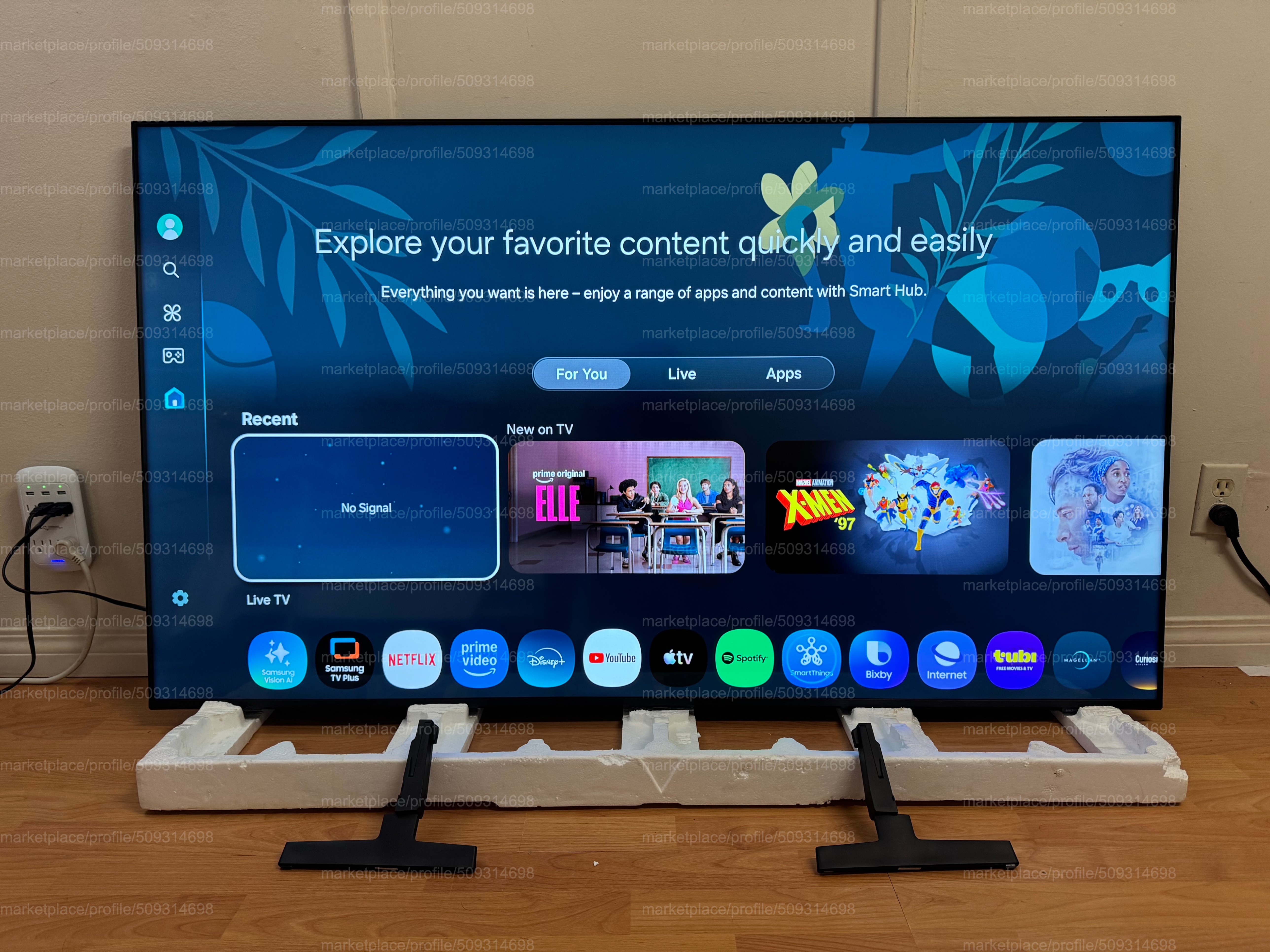 Like New! Samsung 65" UN65U7900F 4K UHD HDR LED Tizen Smart TV