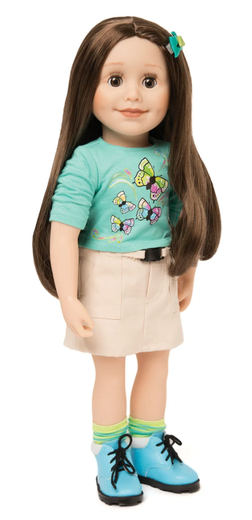 $250+ new: Taryn 18" Maplea doll + official & homemade outfits - photo 2