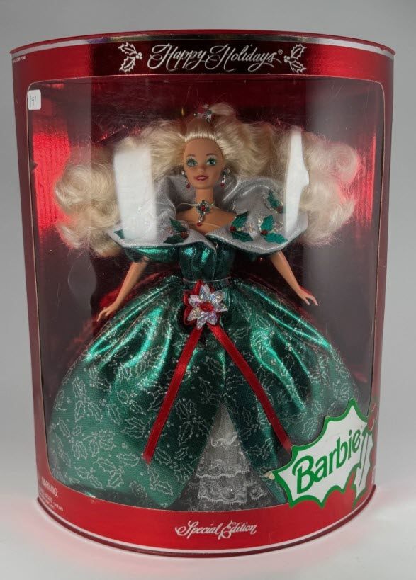 Happy Holidays Barbie 14123