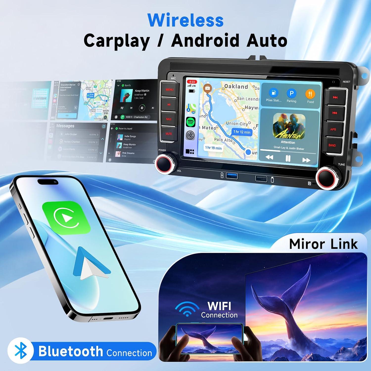 Hodozy Android Car Stereo 7 Inch Touchscreen for VW Jetta - photo 4