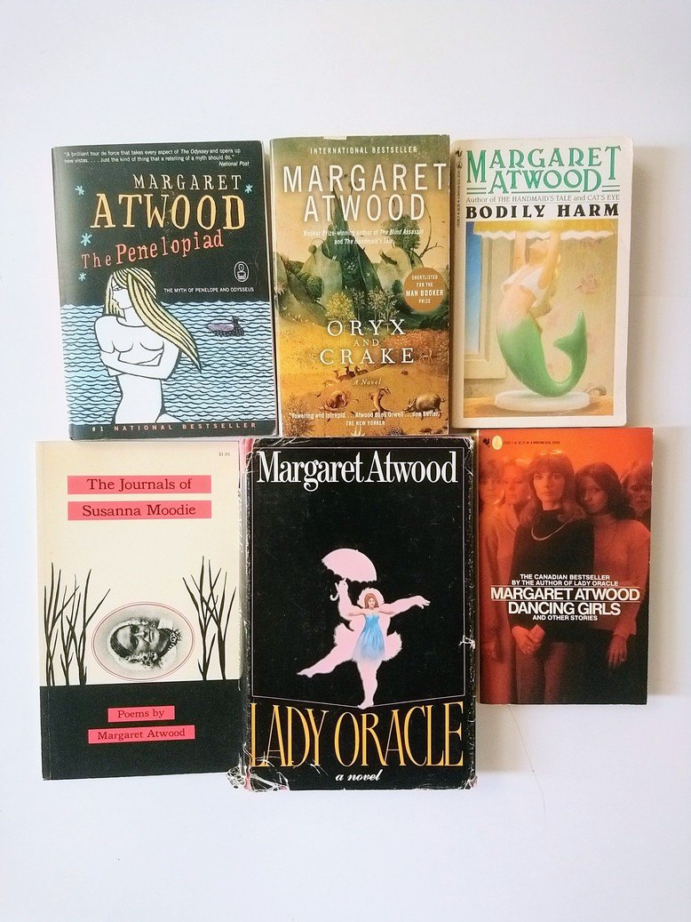 Margaret Atwood books!