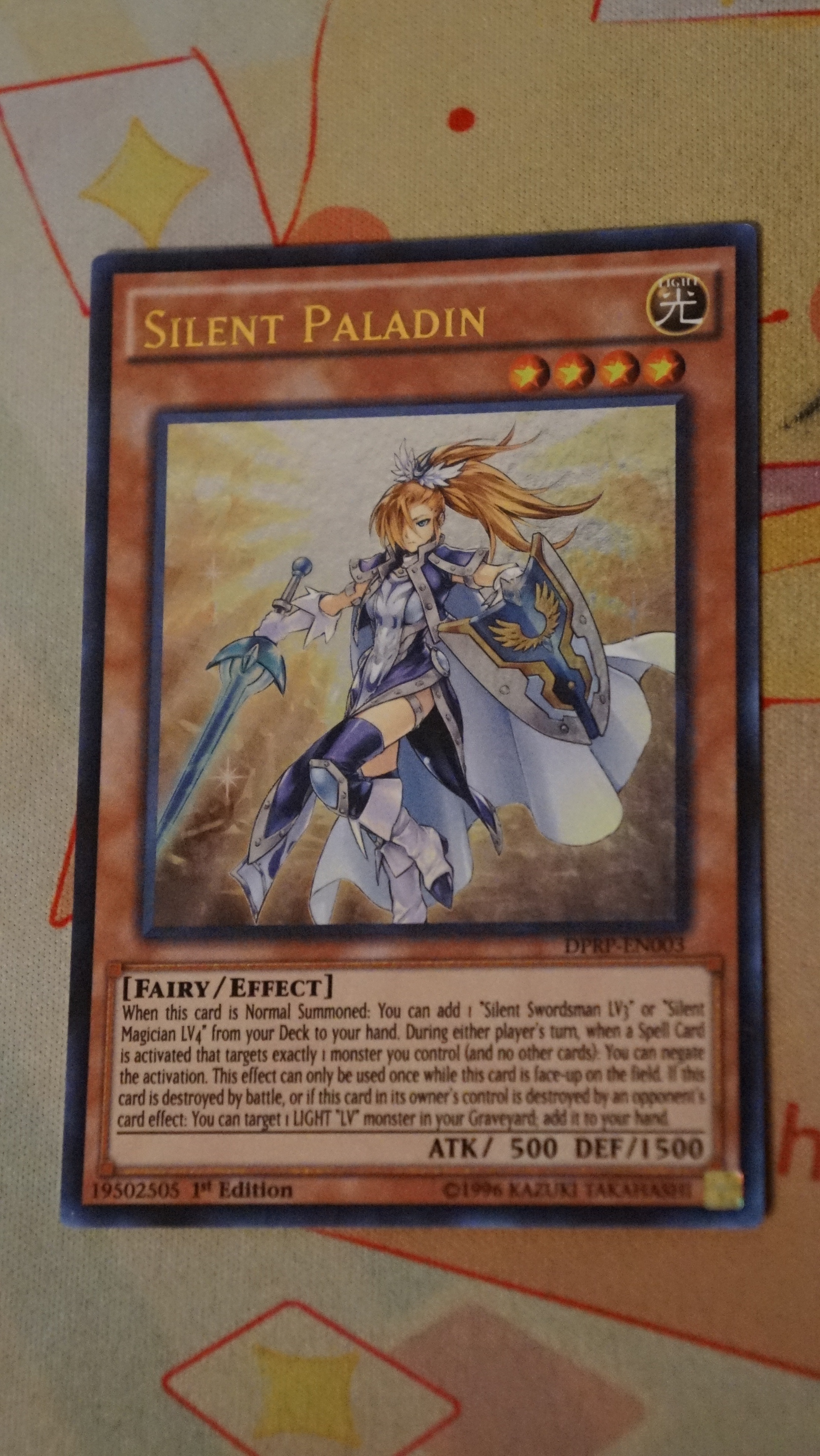 Yu-Gi-Oh Silent Paladin DPRP-EN003 Holo LP - photo 3