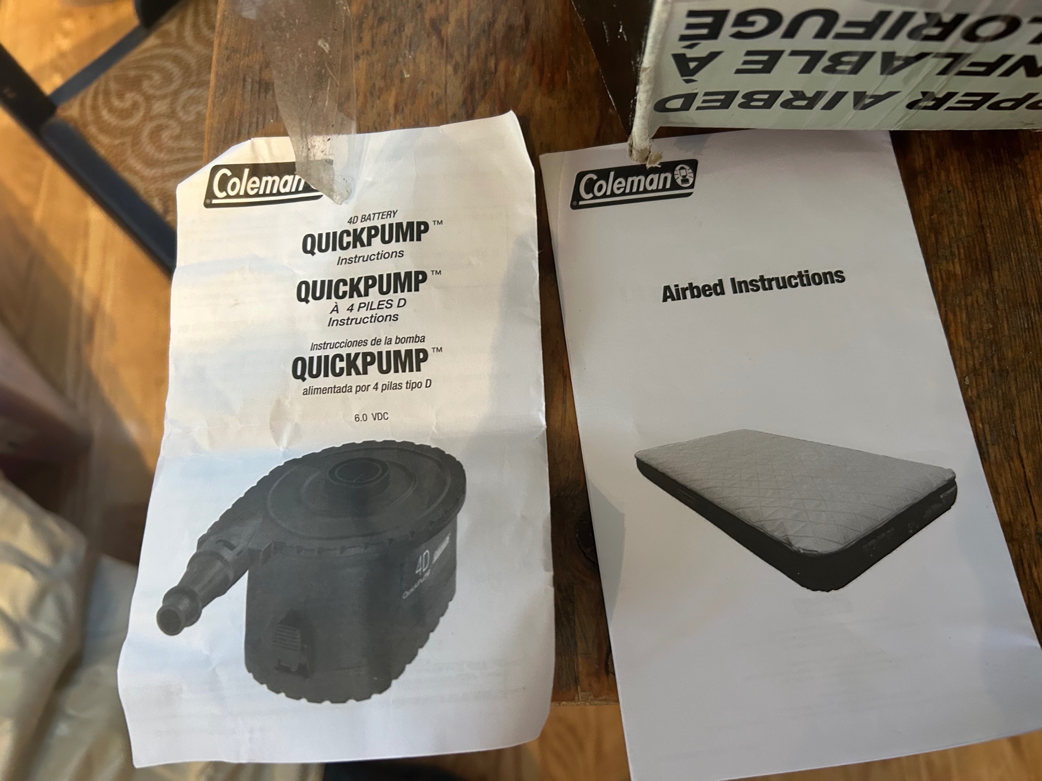 Coleman Insulated Topper Airbed - Queen Size, 8in, Pump included - photo 4