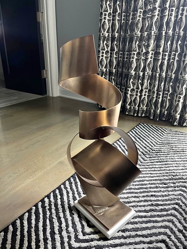 Anteriors Henley Abstract Metal Sculpture - 49% Off Retail - photo 2
