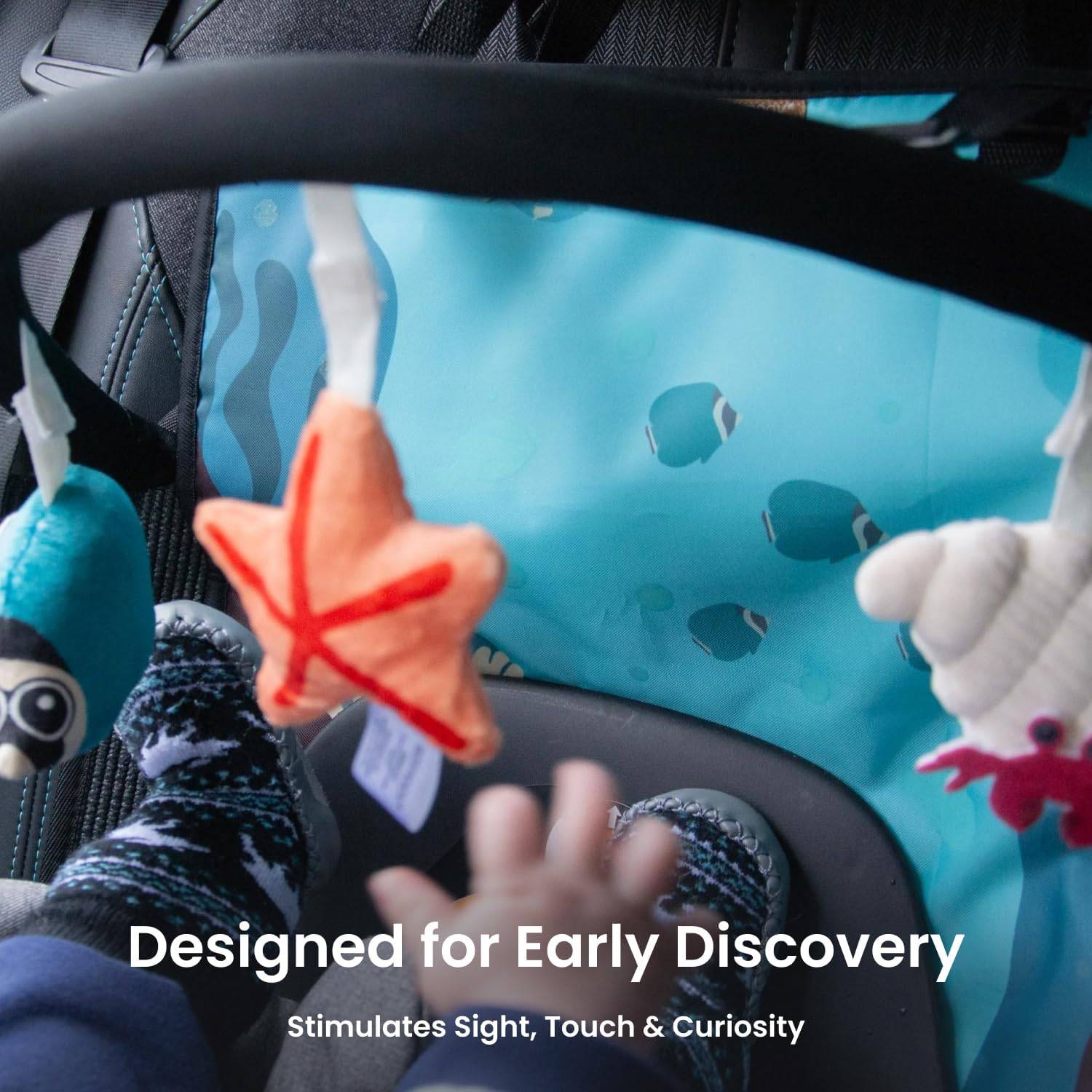 Car Activity Arch — Car Seat Toy for Babies 0–6 MonthS - photo 4