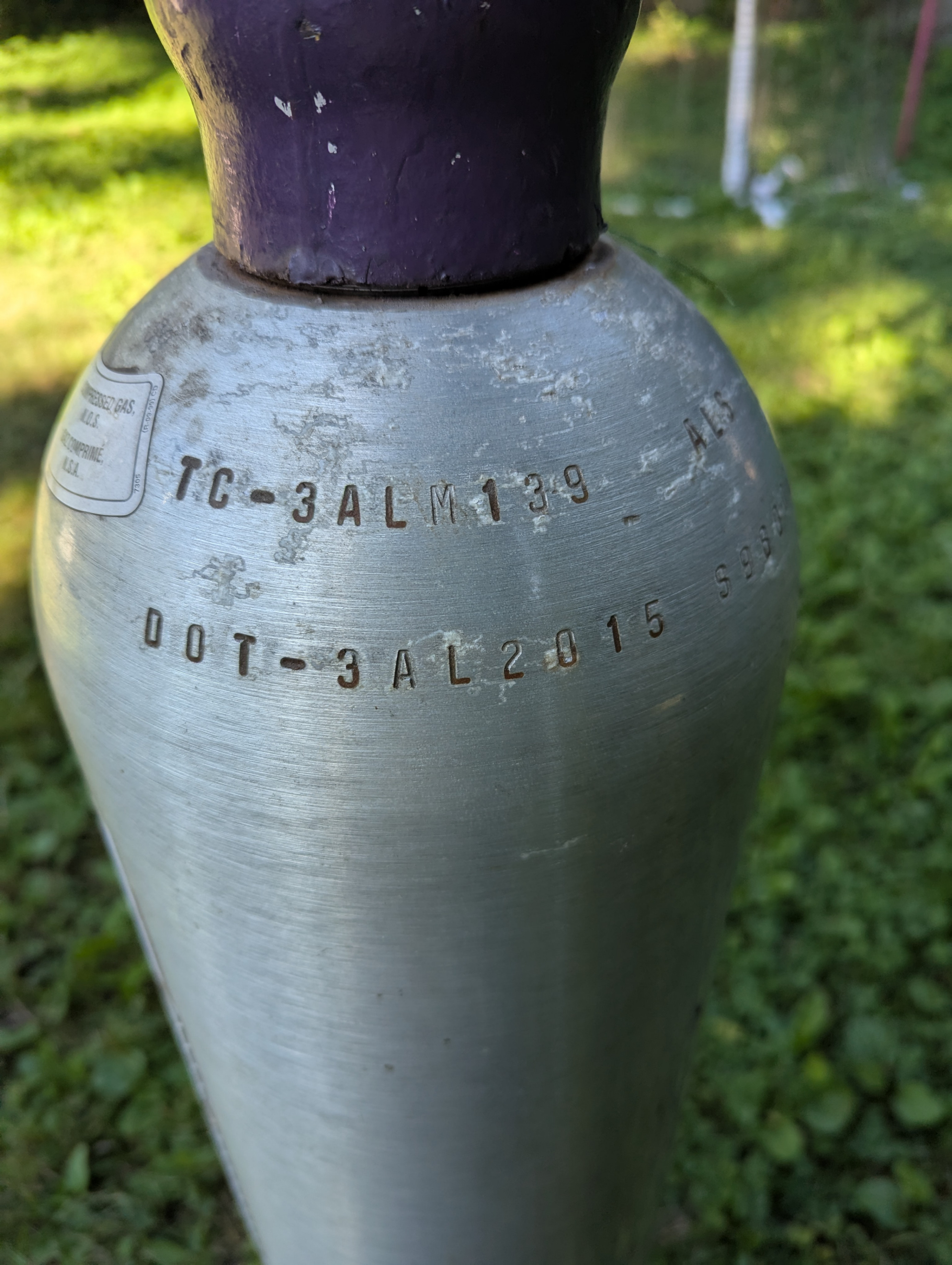 Aluminum Welding Gas Cylinder - photo 5