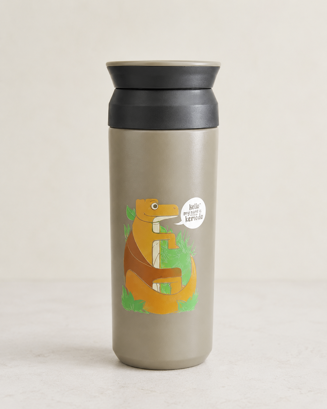 Komodo Dragon Souvenir Tumbler – Indonesia / Komodo Island