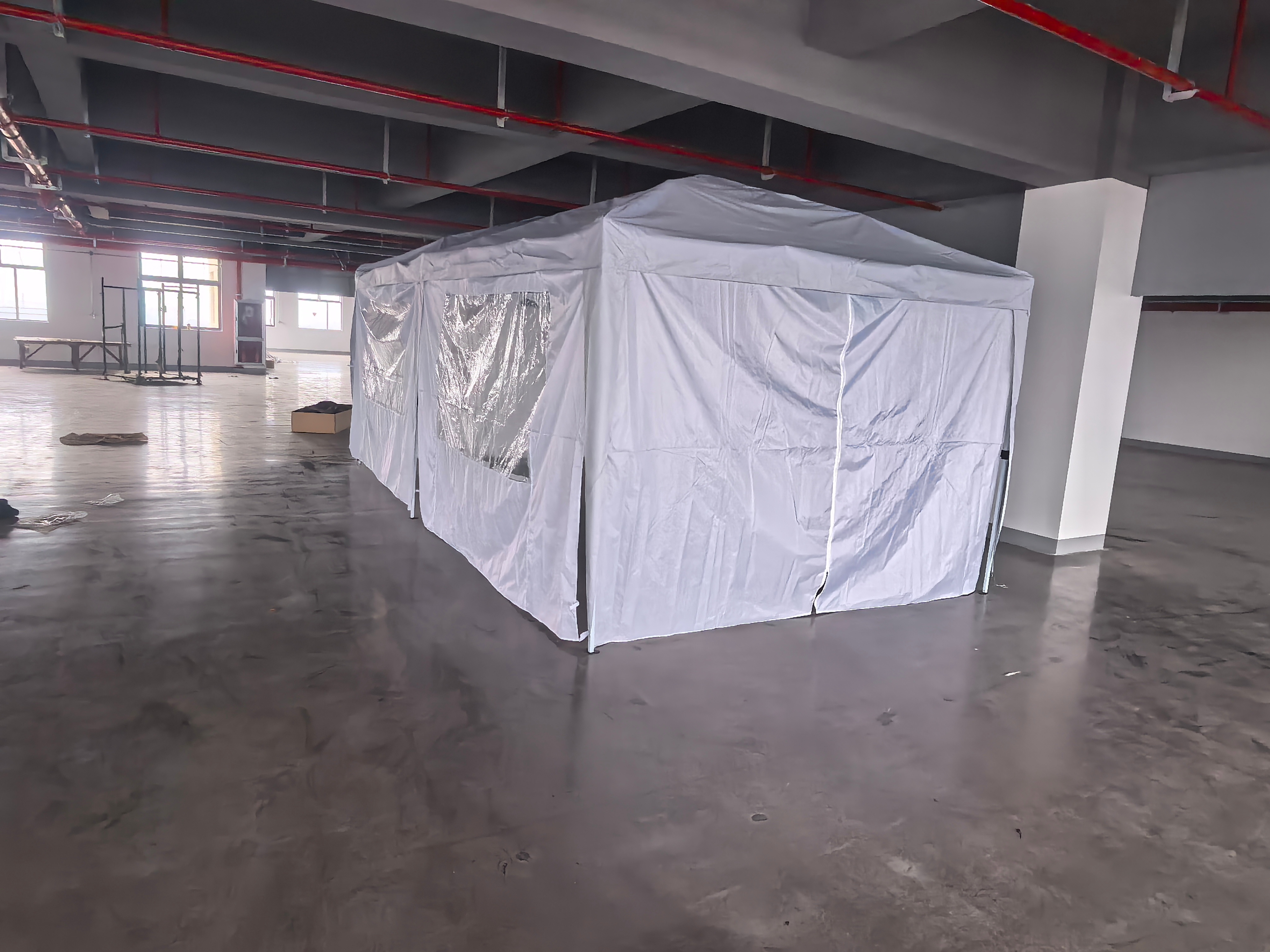 10'x20' Canopy Tent Heavy Duty, 6 Sidewalls with Windows