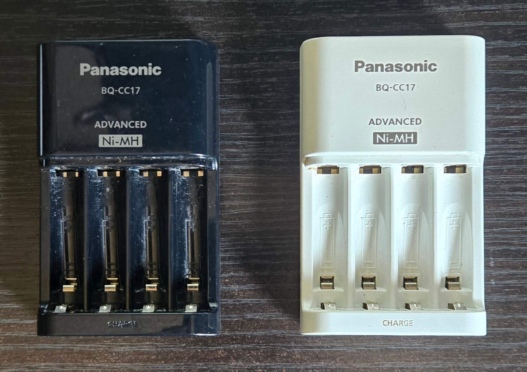 2x Panasonic Ni-MH AA and AAA Battery Chargers