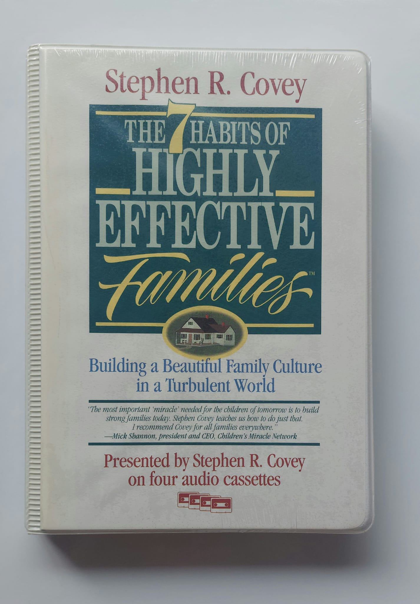 Vintage 1997 Stephen R. Covey 7 Habits Families Cassette Set - photo 2