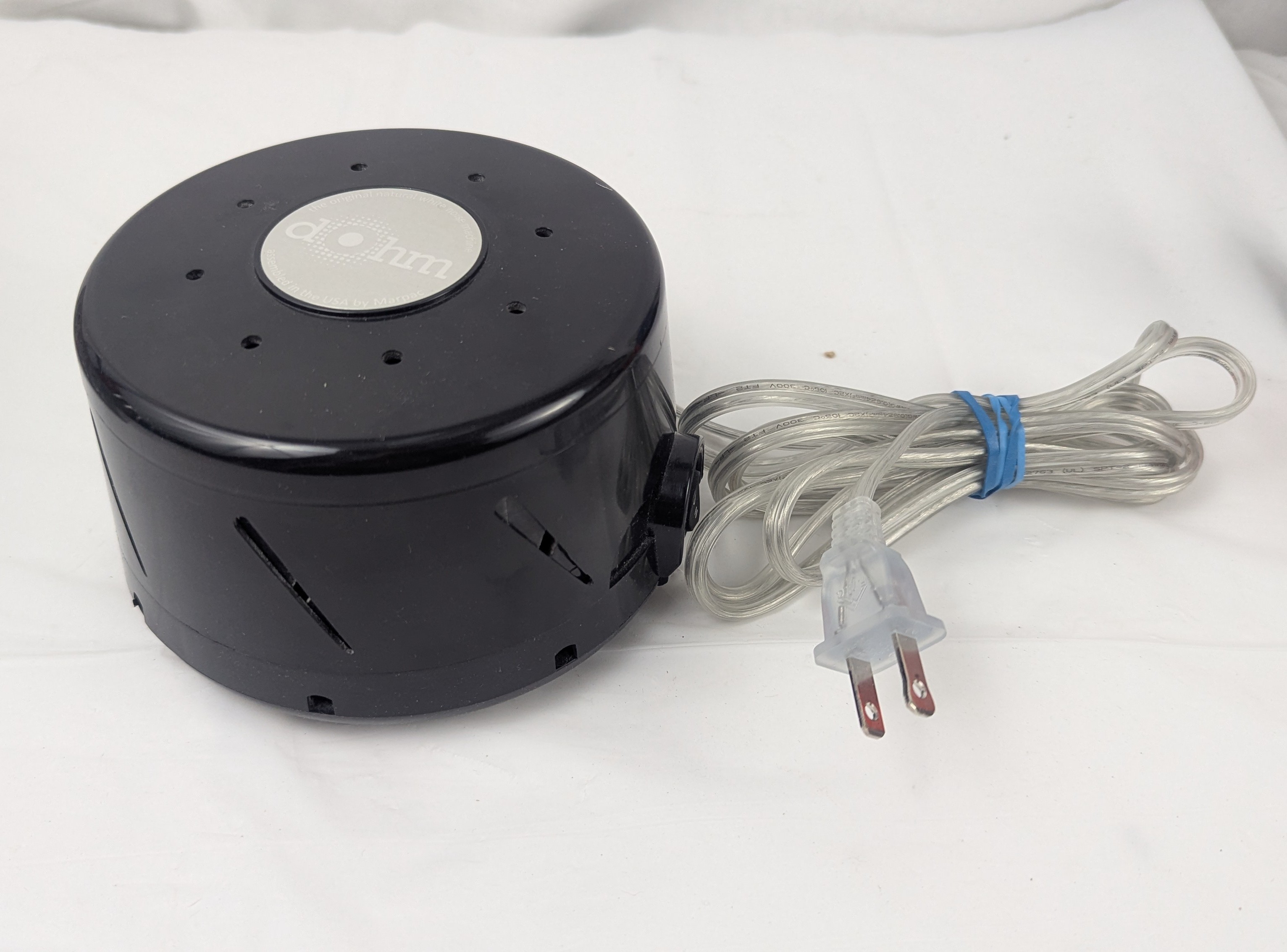 White Noise Machine Dohm marpac Black Sleeping Aid M1DSUSBK - photo 3
