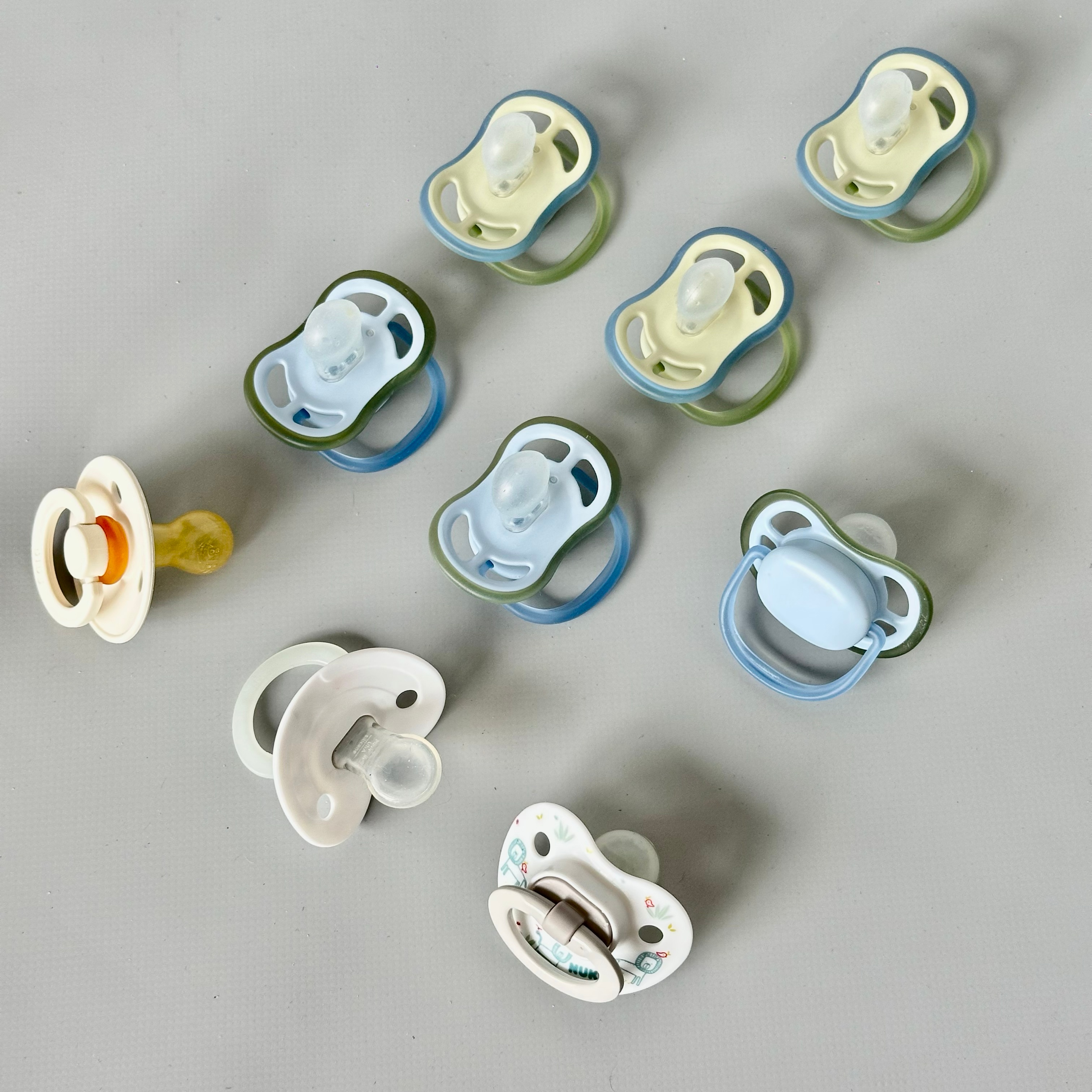 Philips Avent, Bibs, and Nuk Orthopedic Pacifiers