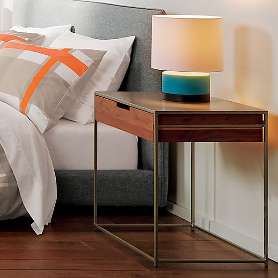 CB2 Audrey Nightstand or End Table - photo 4
