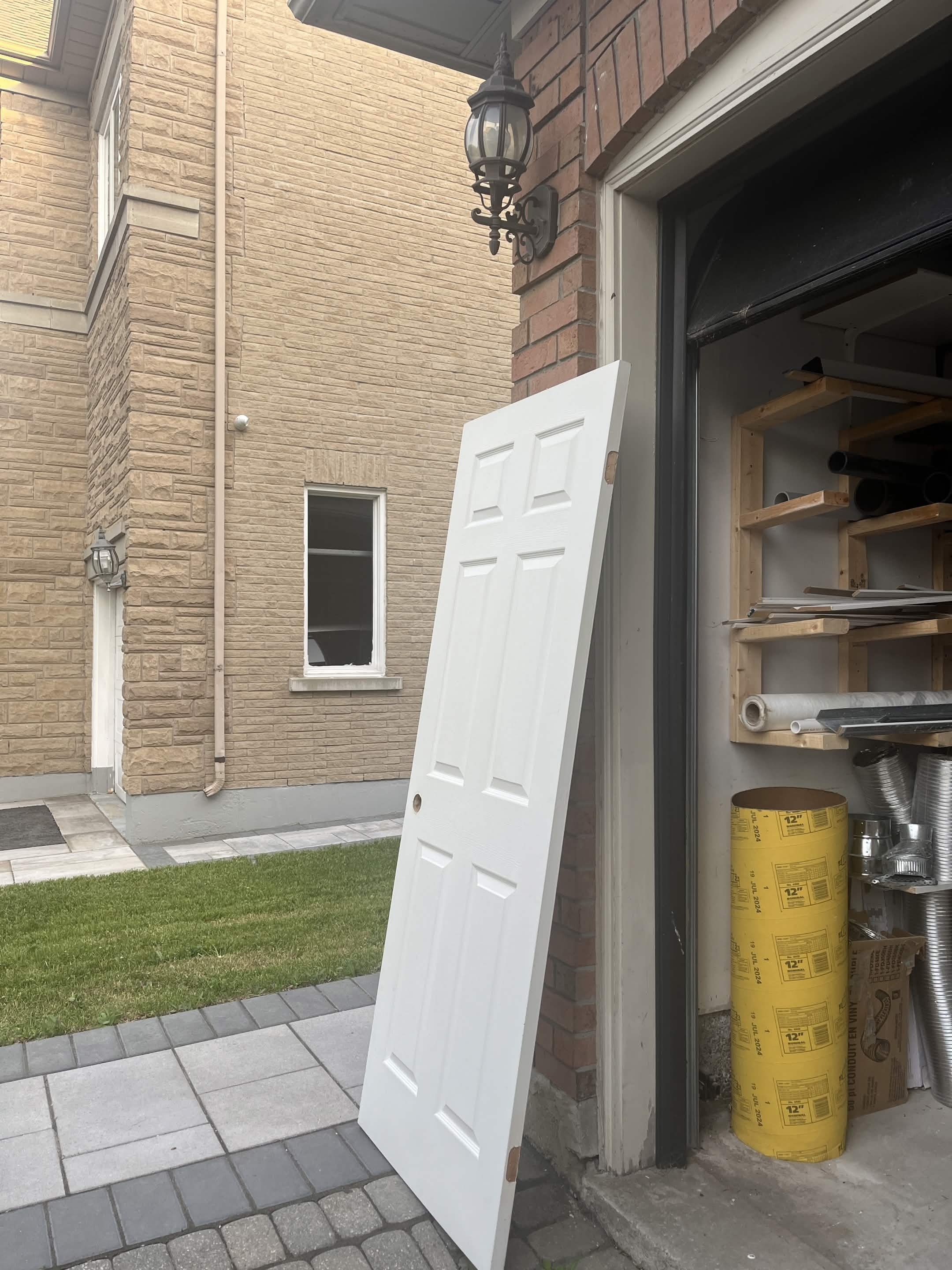 White 6-Panel Interior Doors — 24x80, 16x80, 30x80 - photo 3