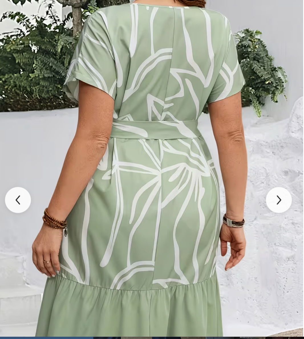 Robe Taille Grande, Tailleur, Taille Définie, Tendance 1XL - photo 2