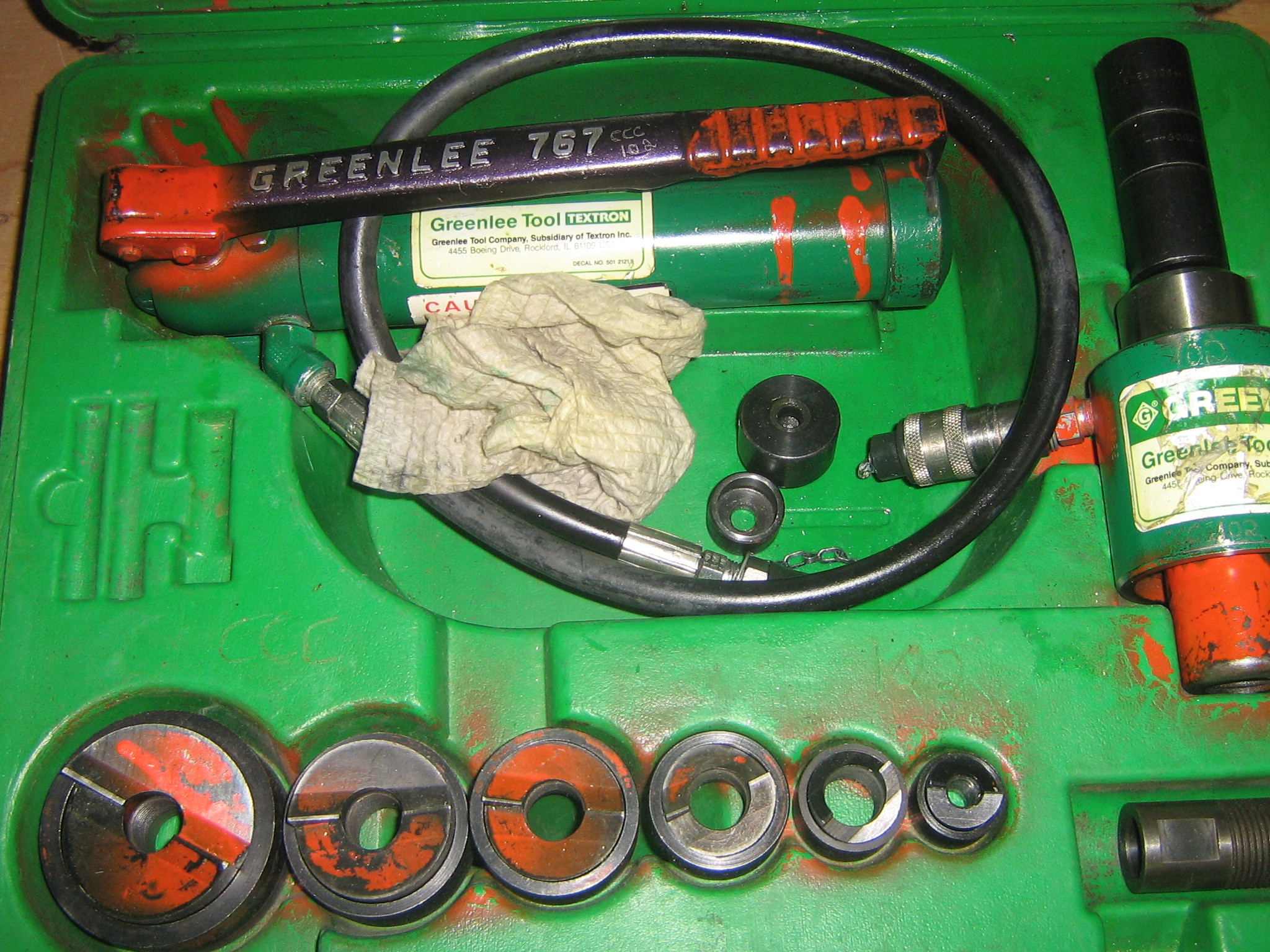 Greenlee 7646 Hydraulic Driver Kit - photo 2