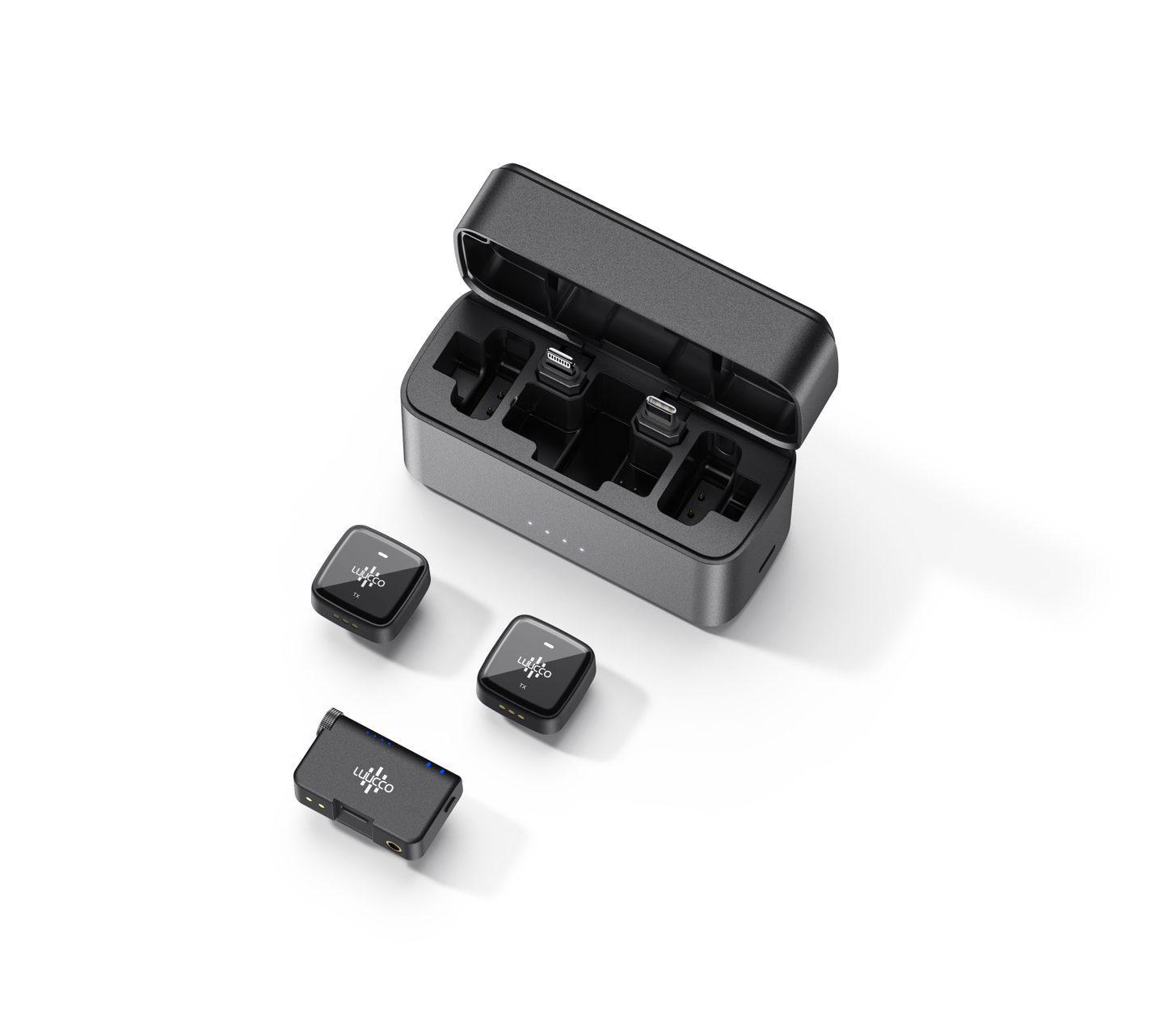 Luucco Air Mic Wireless Lavalier Microphone Black