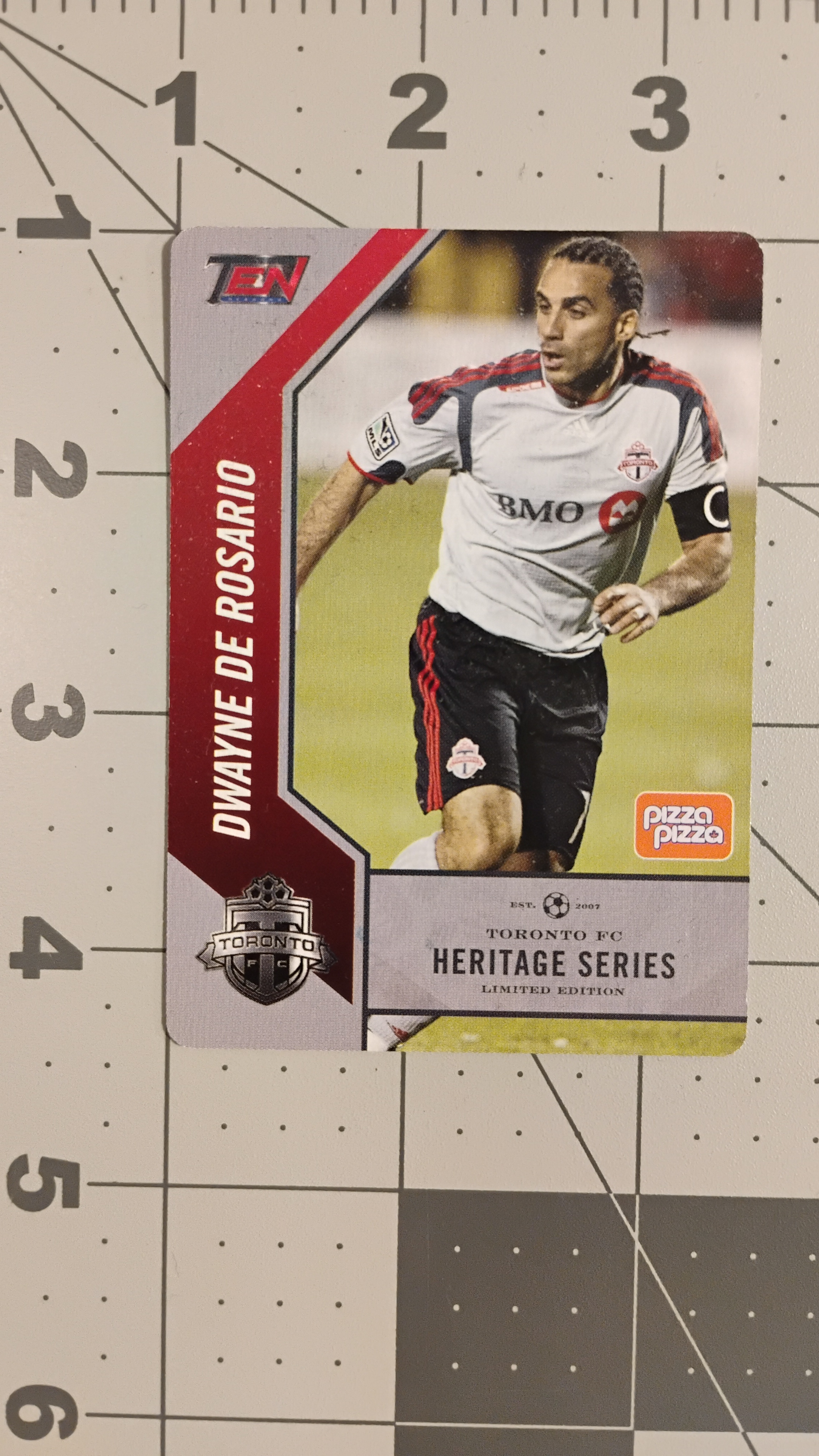Toronto FC TFC Dwayne De Rosario Heritage Series Trading Card