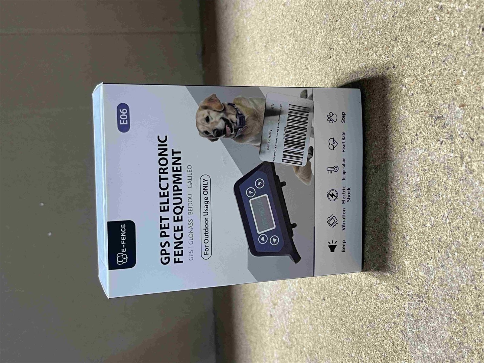 E-FENCE Wireless GPS Dog Collar, Electric Containment System - photo 2