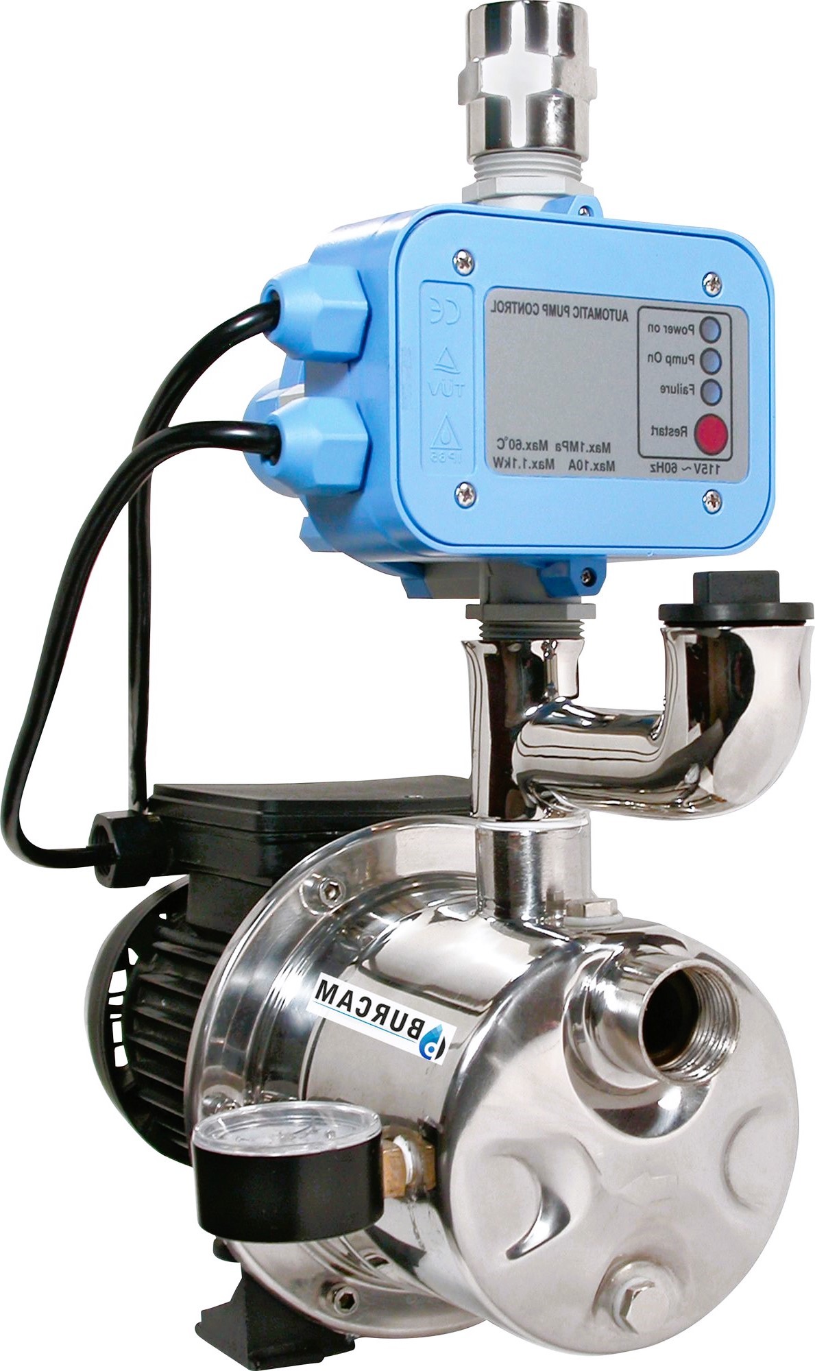 3/4 HP Tankless Stainless-Steel Shallow-Well Jet Pump