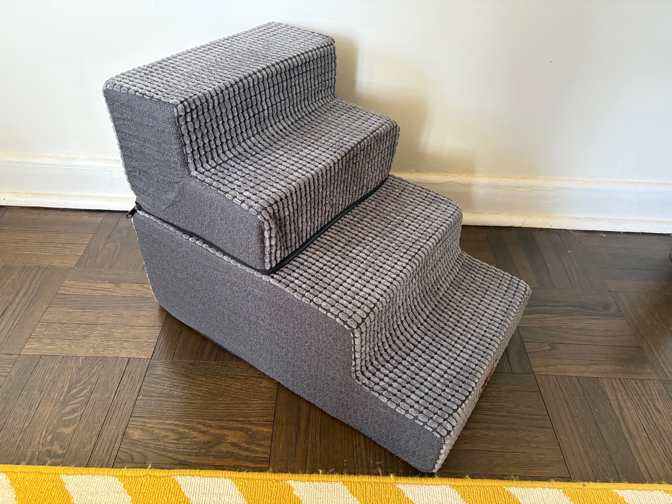 Dog or Cat Steps for Couch or High Bed - New Grey