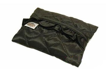 NaRaYa Black Quilted Pocket Tissue Case Cover Pouch Bag - photo 3