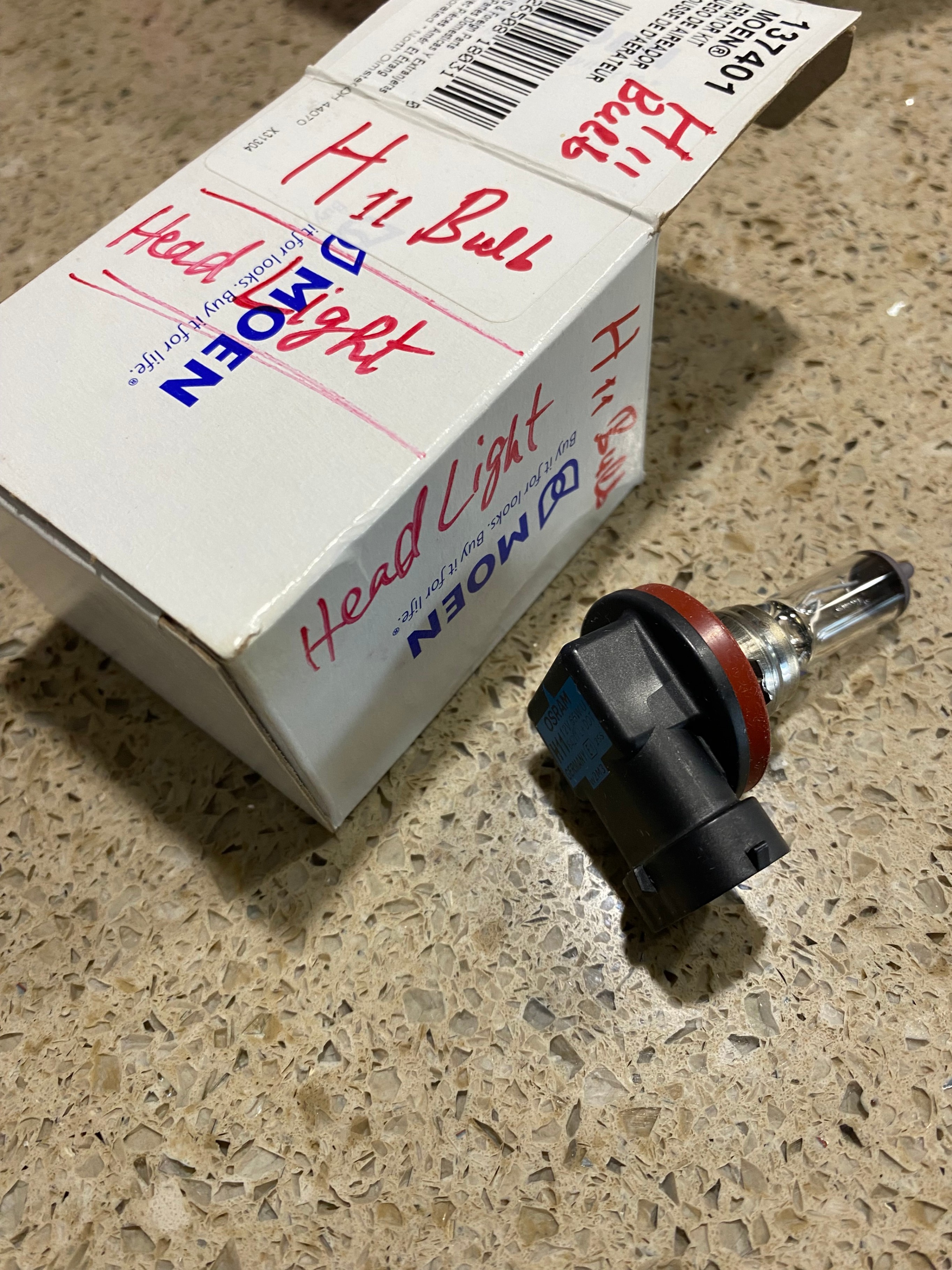 H11 Bulb – H11 HeadLight Bulb – (H11, 12V, 55W) – New – $8
