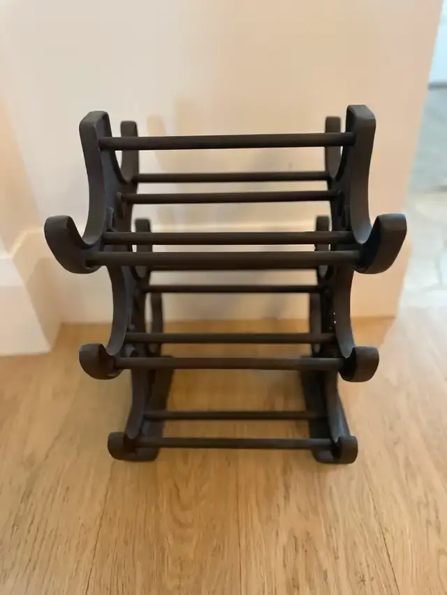 Restoration Hardware Factory Table Wine Rack