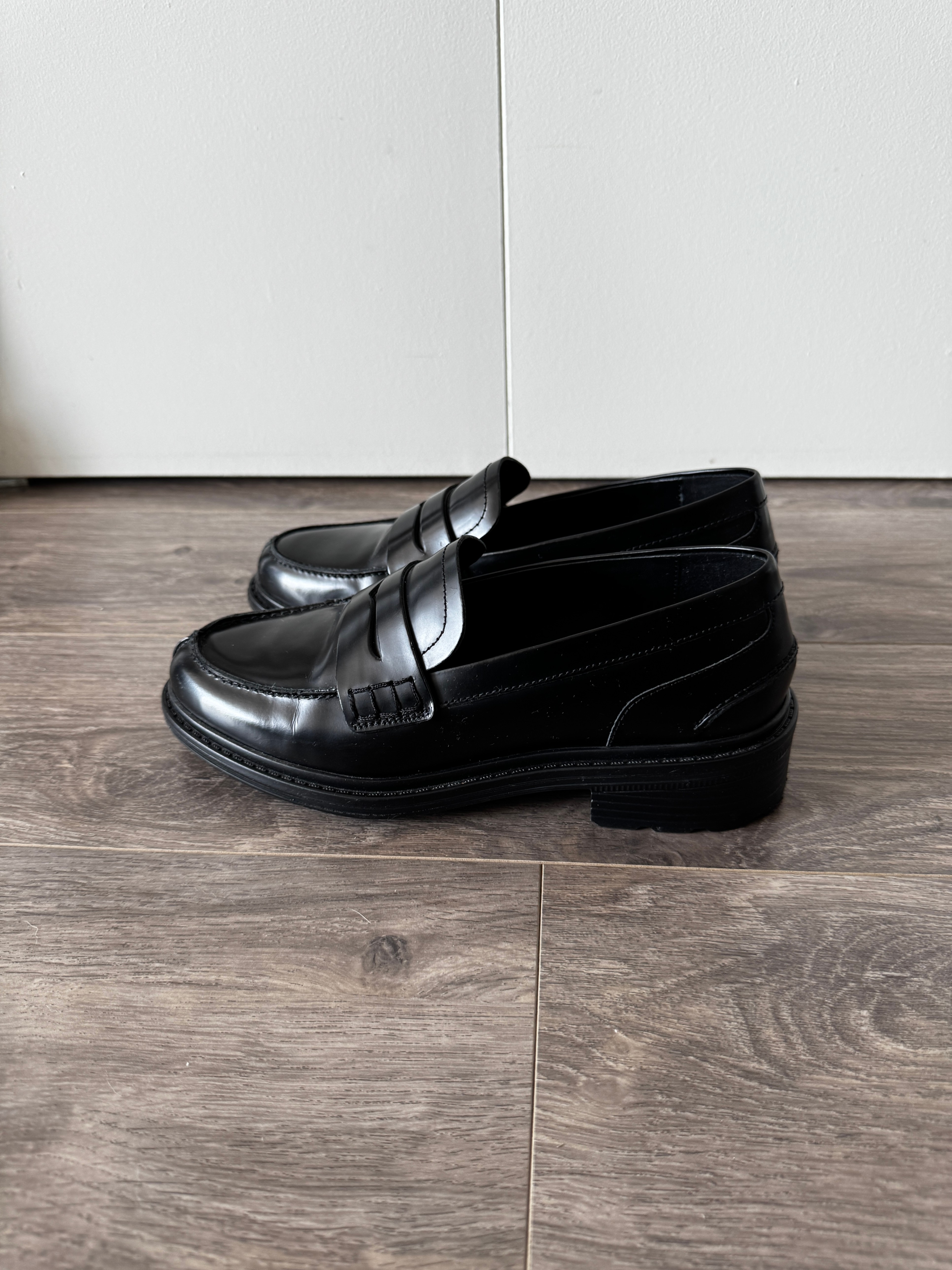 GEOX Ultra Comfort Penny Loafers – Black Patent - photo 3