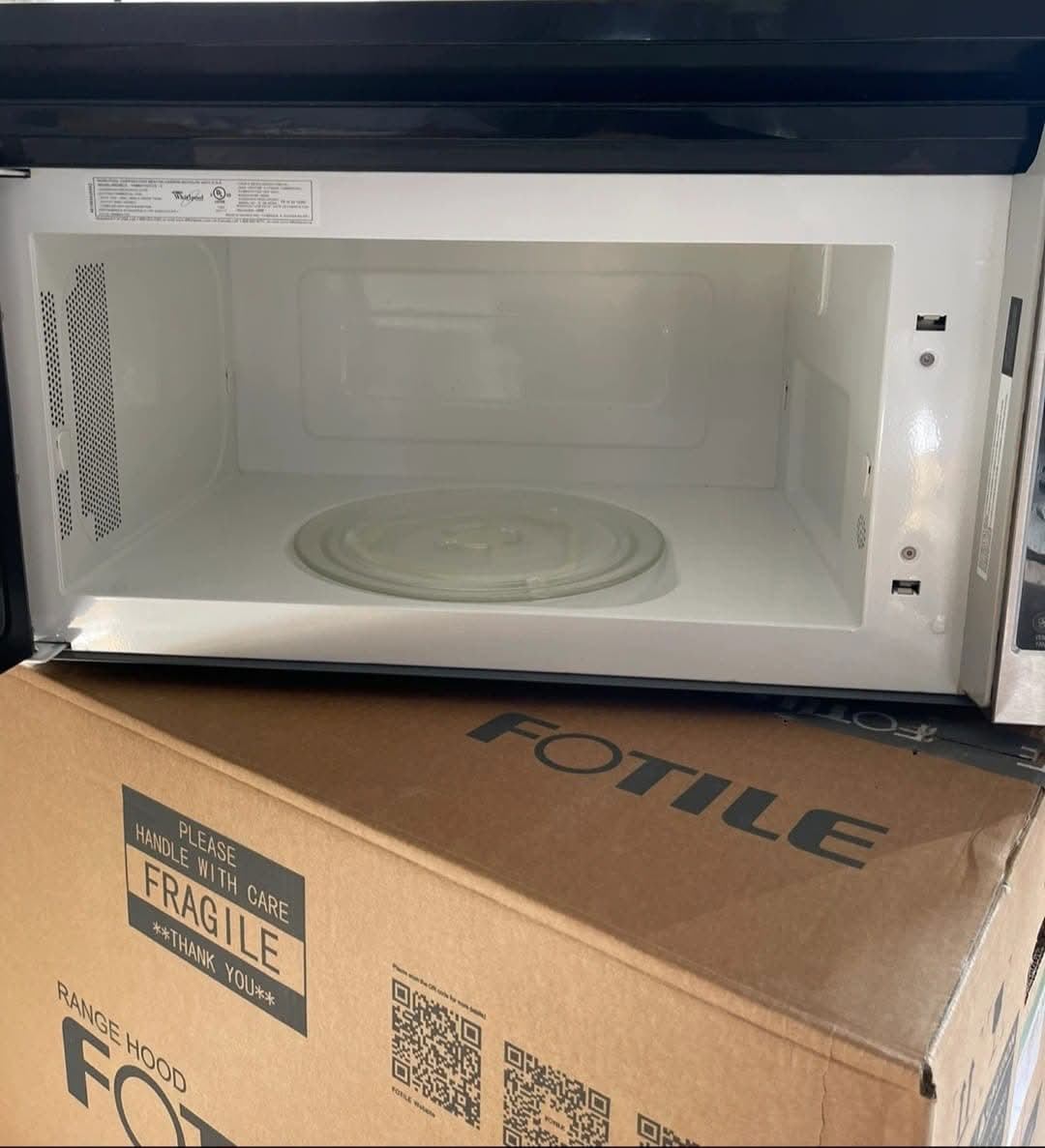 Whirlpool Stainless Steel Microwave — $300 - photo 3