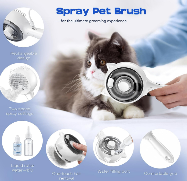 Steam Brush for Cats and Dogs *NEVER USED* - photo 2