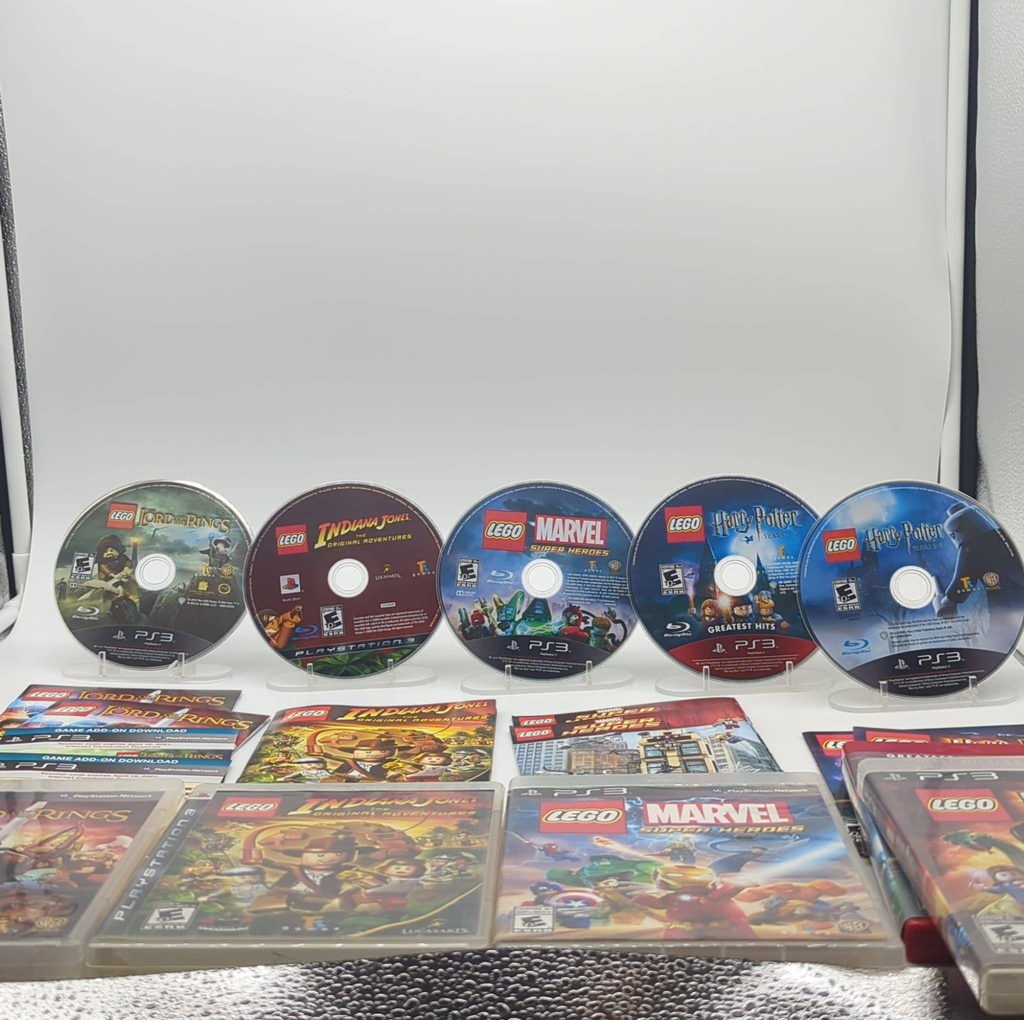PS3 LEGO Game Bundle - 5 Classic Family Co-Op Games (CIB) - photo 2