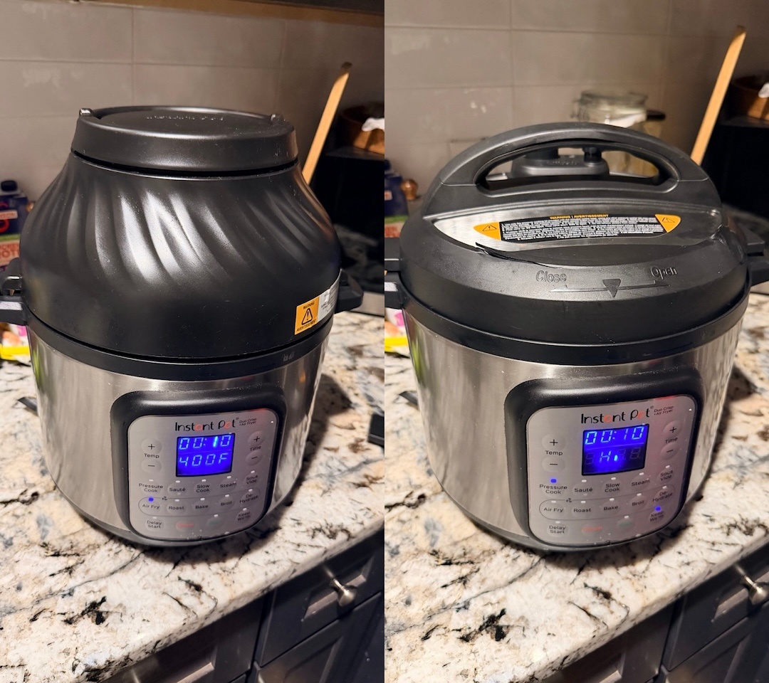 Air Fryer + Pressure Cooker 6QT (11-in-1)