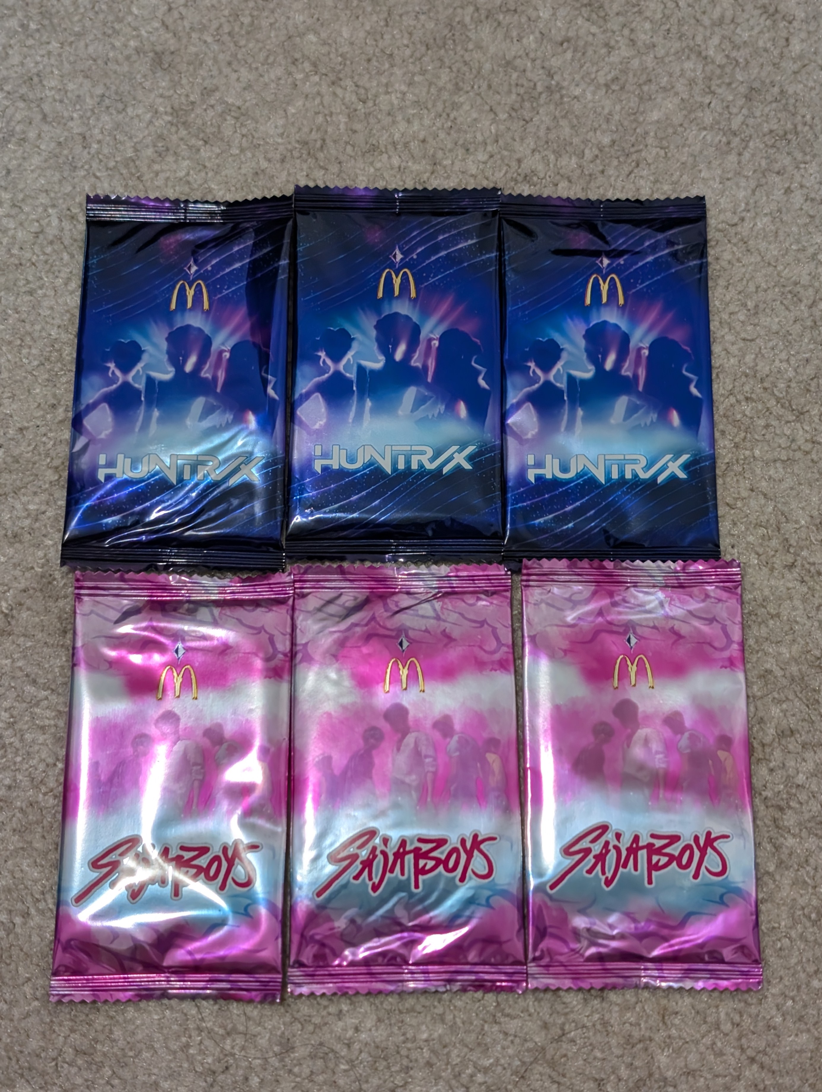 6 PACKS of McDonald’s KPop Demon Hunters Cards - photo 2