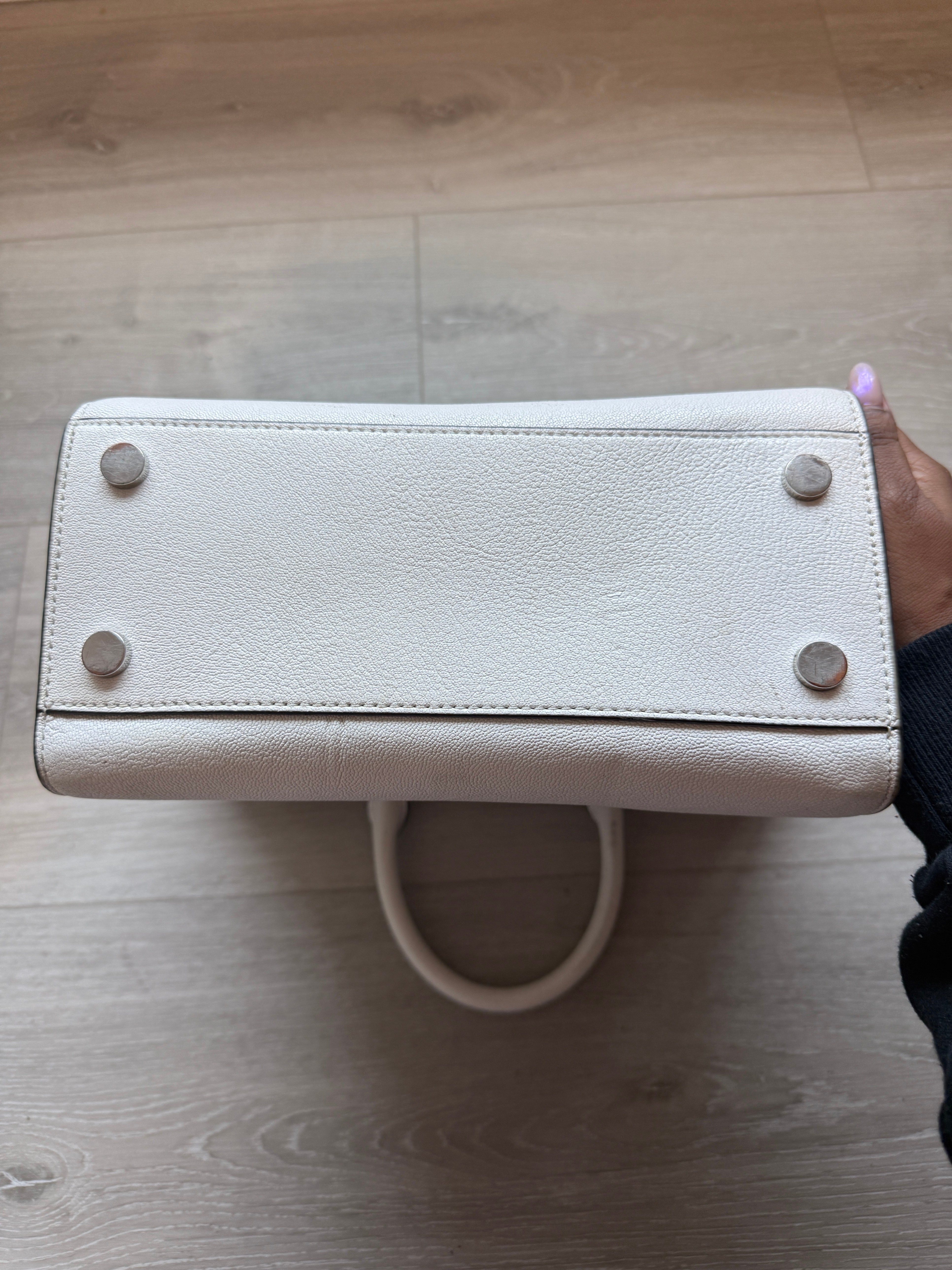 Michael Kors Cream Satchel Crossbody Purse - photo 2